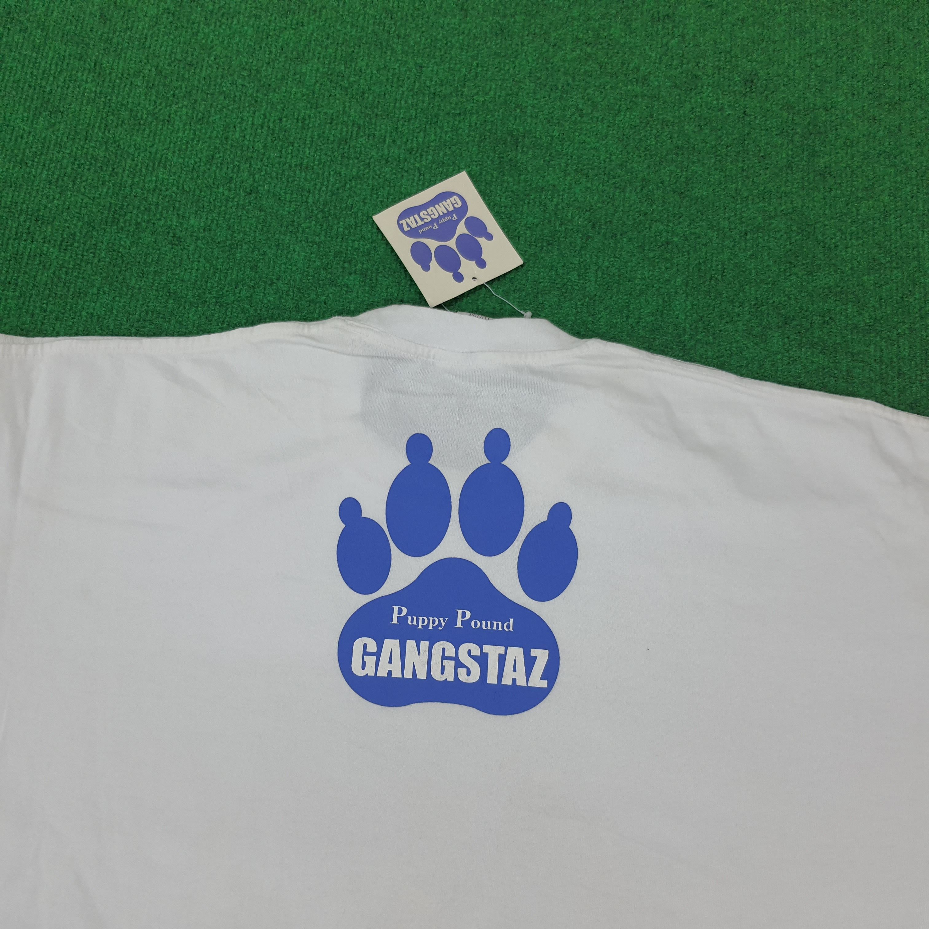 Vintage Vintage Puppy Pound Gangstaz PPG American Style Tshirt Size US XXL / EU 58 / 5 - 4 Thumbnail
