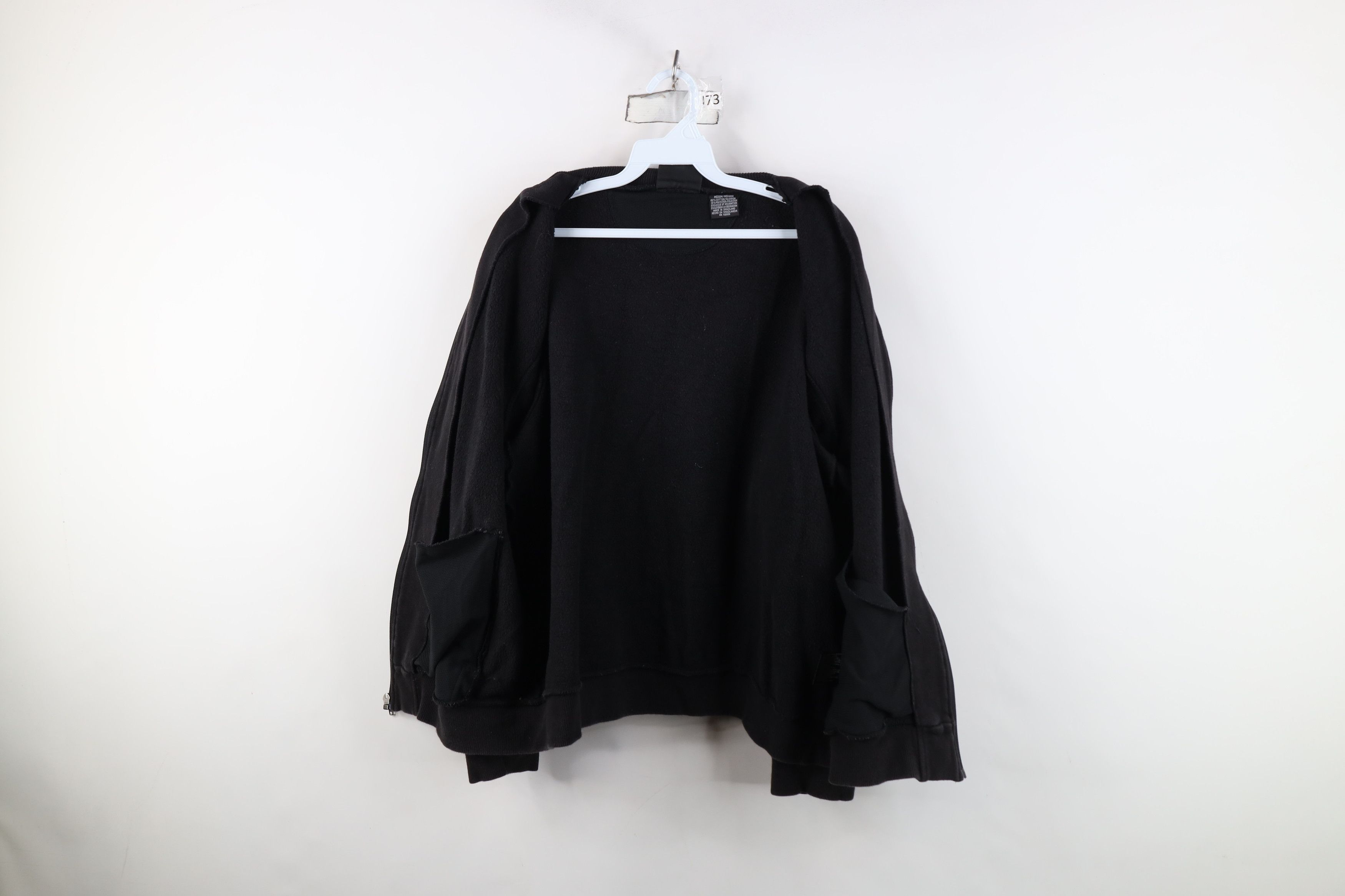 Starter Vintage 90s Starter Full Zip Sweatshirt Jacket Black Size US M / EU 48-50 / 2 - 9 Thumbnail