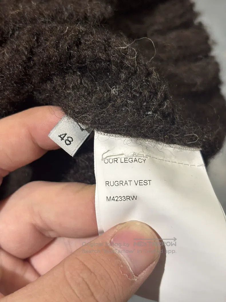Our Legacy Our Legacy wool vest Size US M / EU 48-50 / 2 - 3 Thumbnail