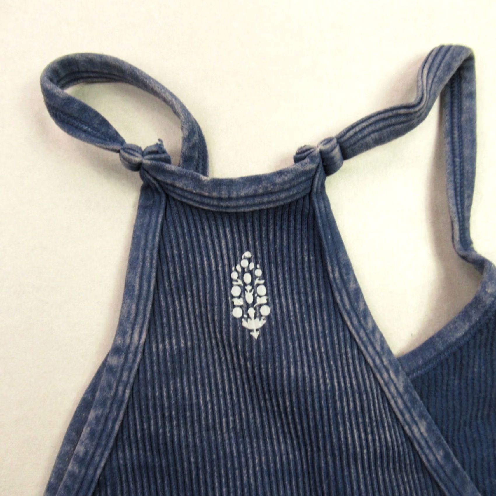 Free People Free People Shirt Womens XS Blue Sleeveless Crew Neck Lightweight Pullover Size XS / US 0-2 / IT 36-38 - 4 Thumbnail