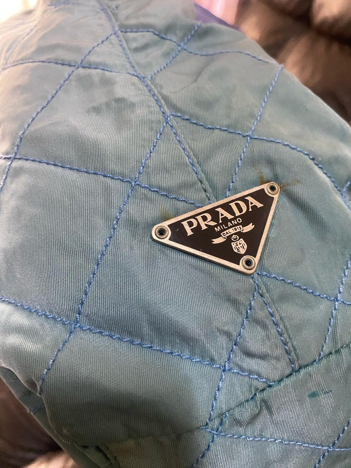 Prada Authentic Vintage Prada Tessuto Nyalon Tote Bag Size ONE SIZE - 18 Thumbnail