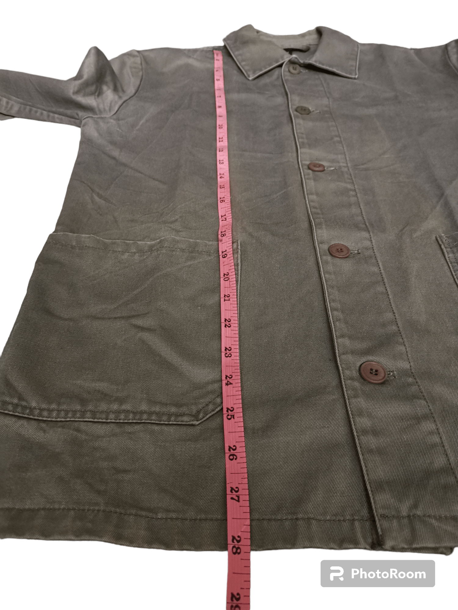A.P.C. × Vintage 💥Steals💥 Vtg A.P.C. Faded Army Military Rare Jacket Size US S / EU 44-46 / 1 - 12 Thumbnail