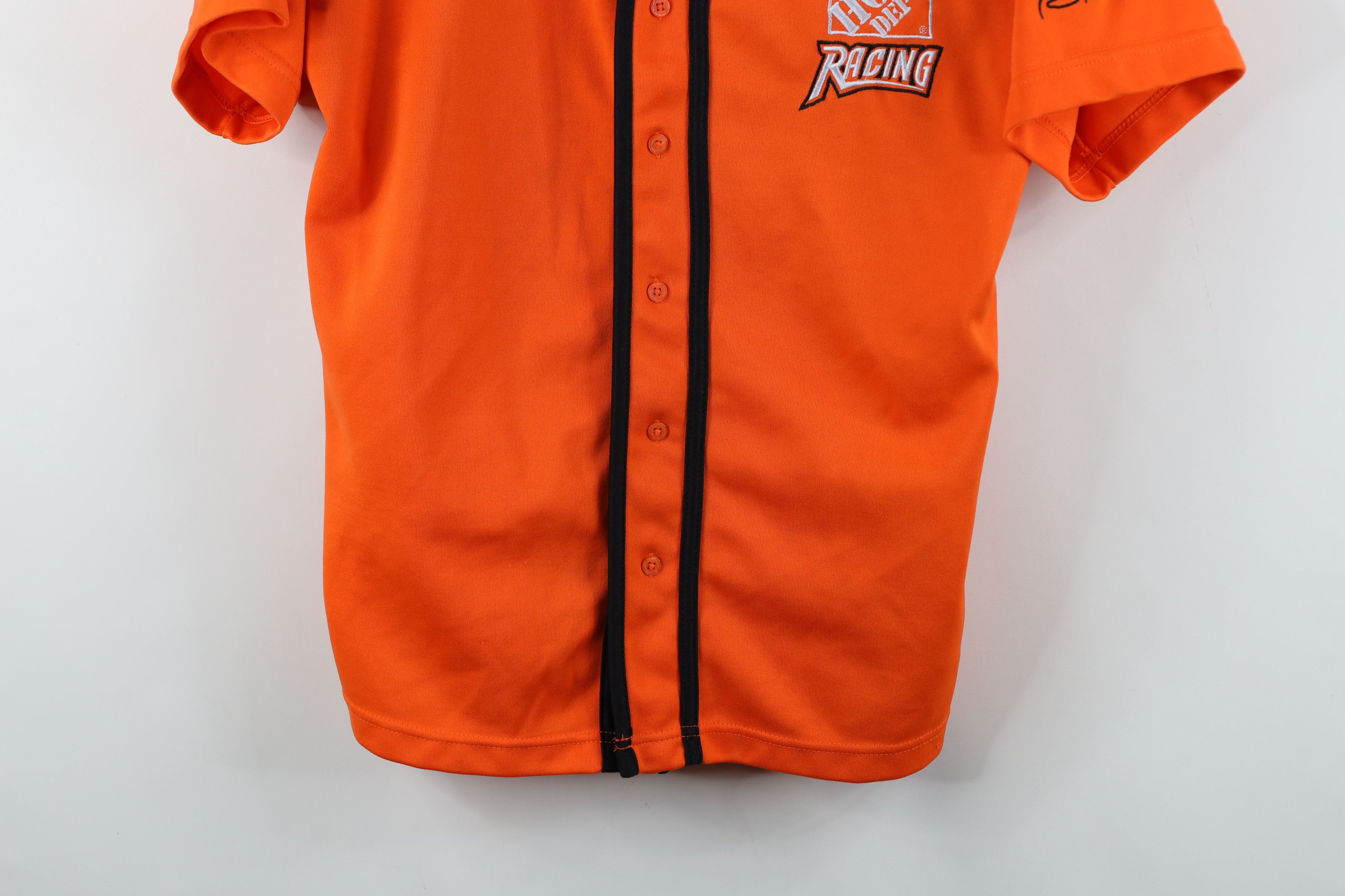 Vintage Vintage NASCAR Depot Tony Stewart Racing Baseball Jersey Size US L / EU 52-54 / 3 - 3 Thumbnail