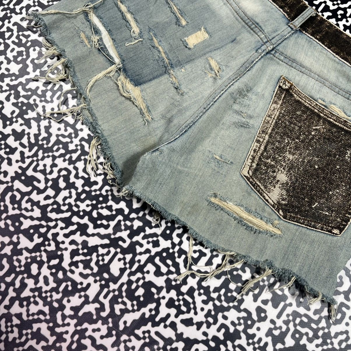 Japanese Brand Vintage Y2K Carte D’identine Japanese Distressed Shorts Size 30" / US 8 / IT 44 - 14 Thumbnail