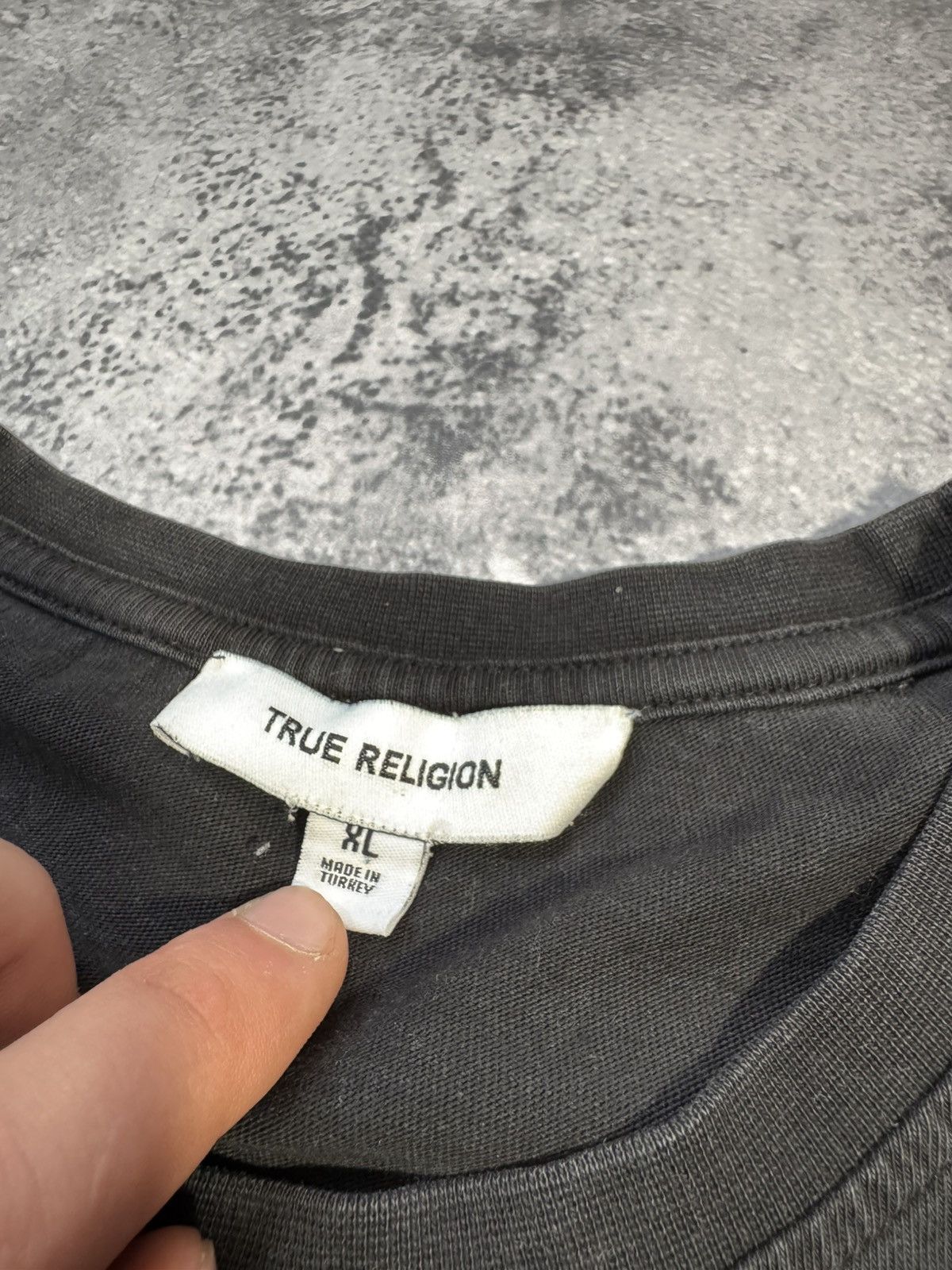 True Religion × Vintage Vintage True Religion y2k Buddha big logo tee 90’s Size US XL / EU 56 / 4 - 4 Thumbnail