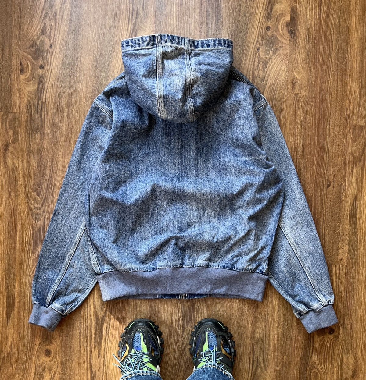 Carhartt Rare Carhartt OG Active Jacket (Denim) Size US XL / EU 56 / 4 - 7 Thumbnail