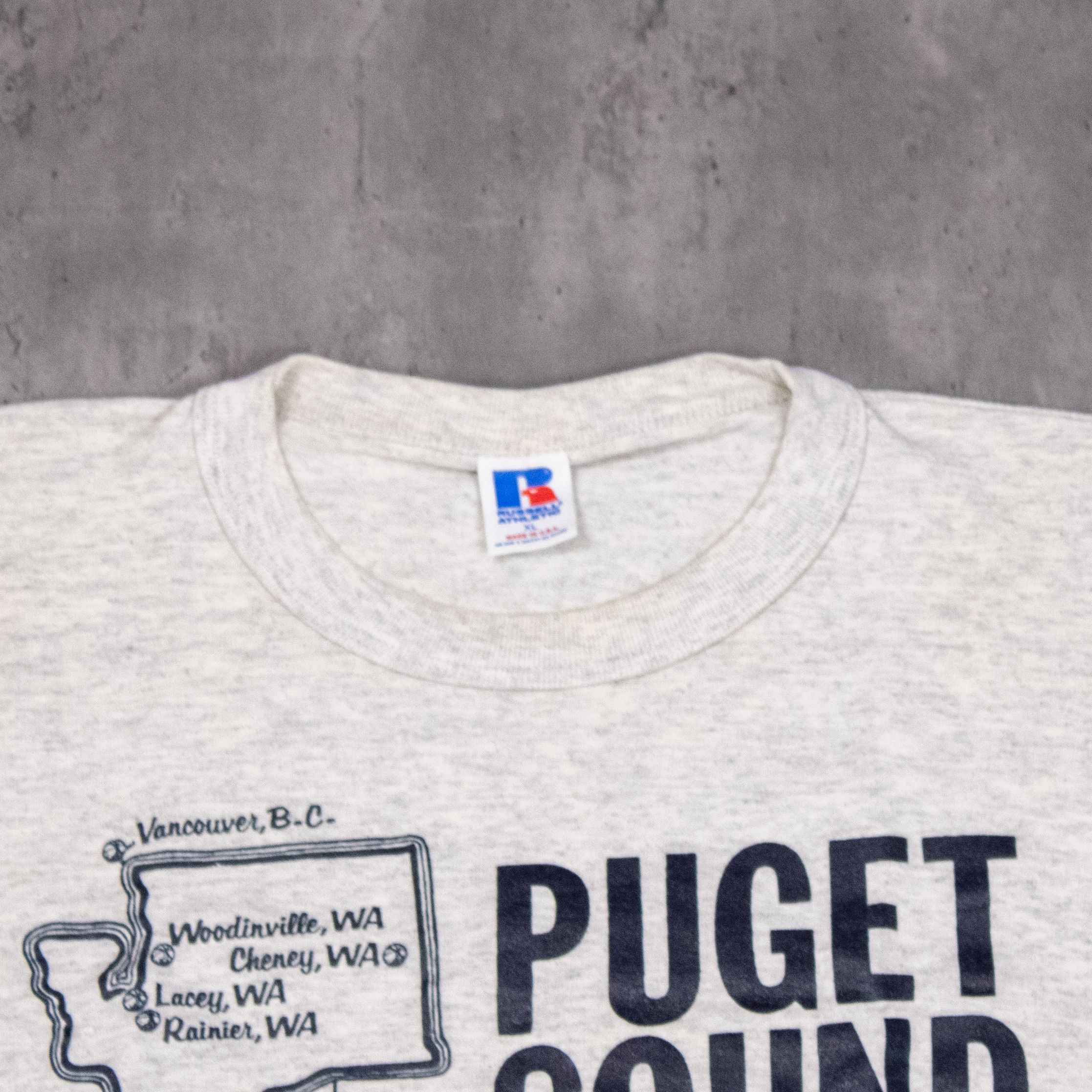 Russell Athletic × Vintage Vintage 1992 Puget Sound Cascades Single Stitch Gray Tee Size US M / EU 48-50 / 2 - 4 Thumbnail