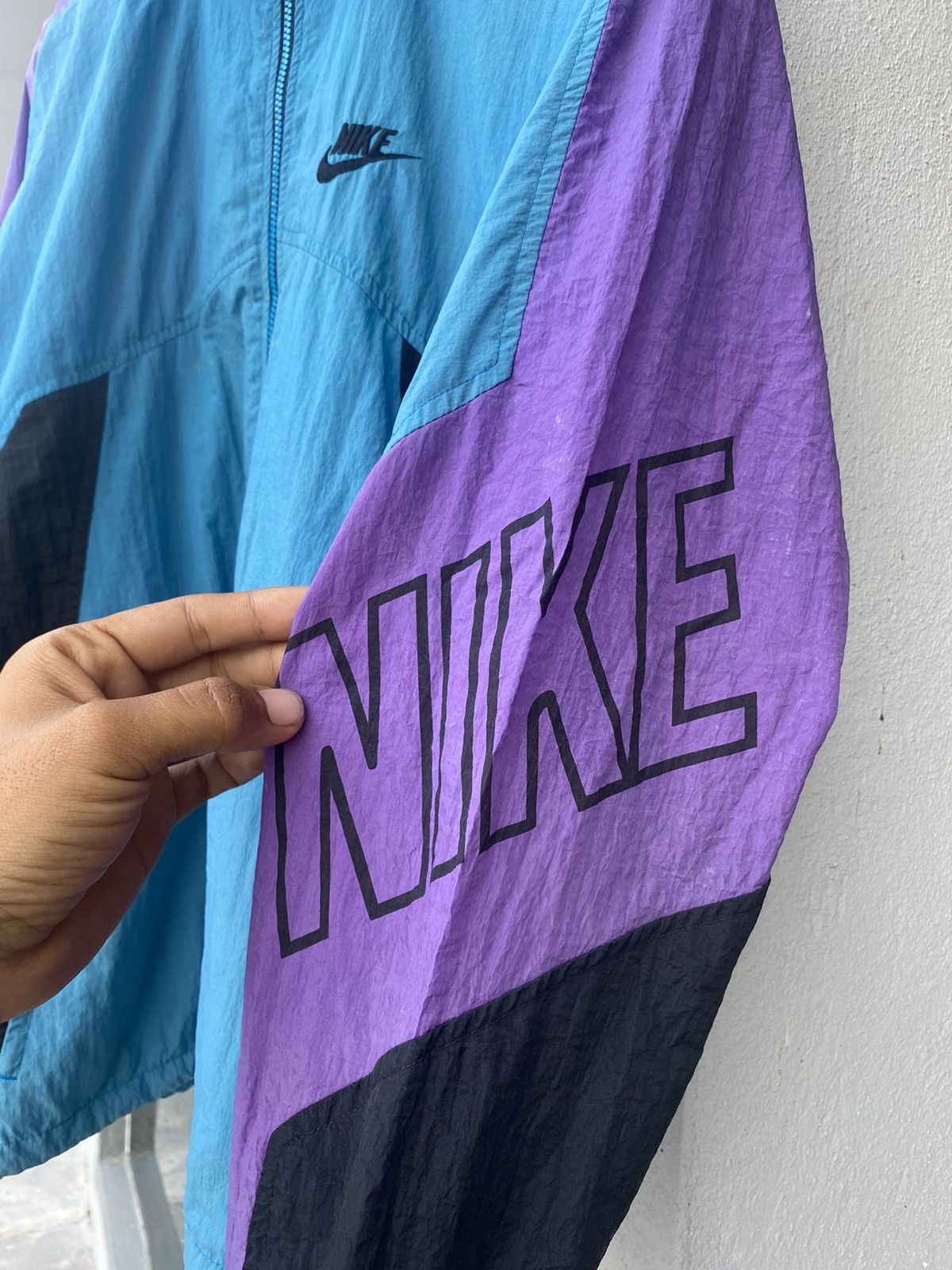 Nike × Vintage Vintage 90’s Nike Jacket Size US L / EU 52-54 / 3 - 5 Thumbnail