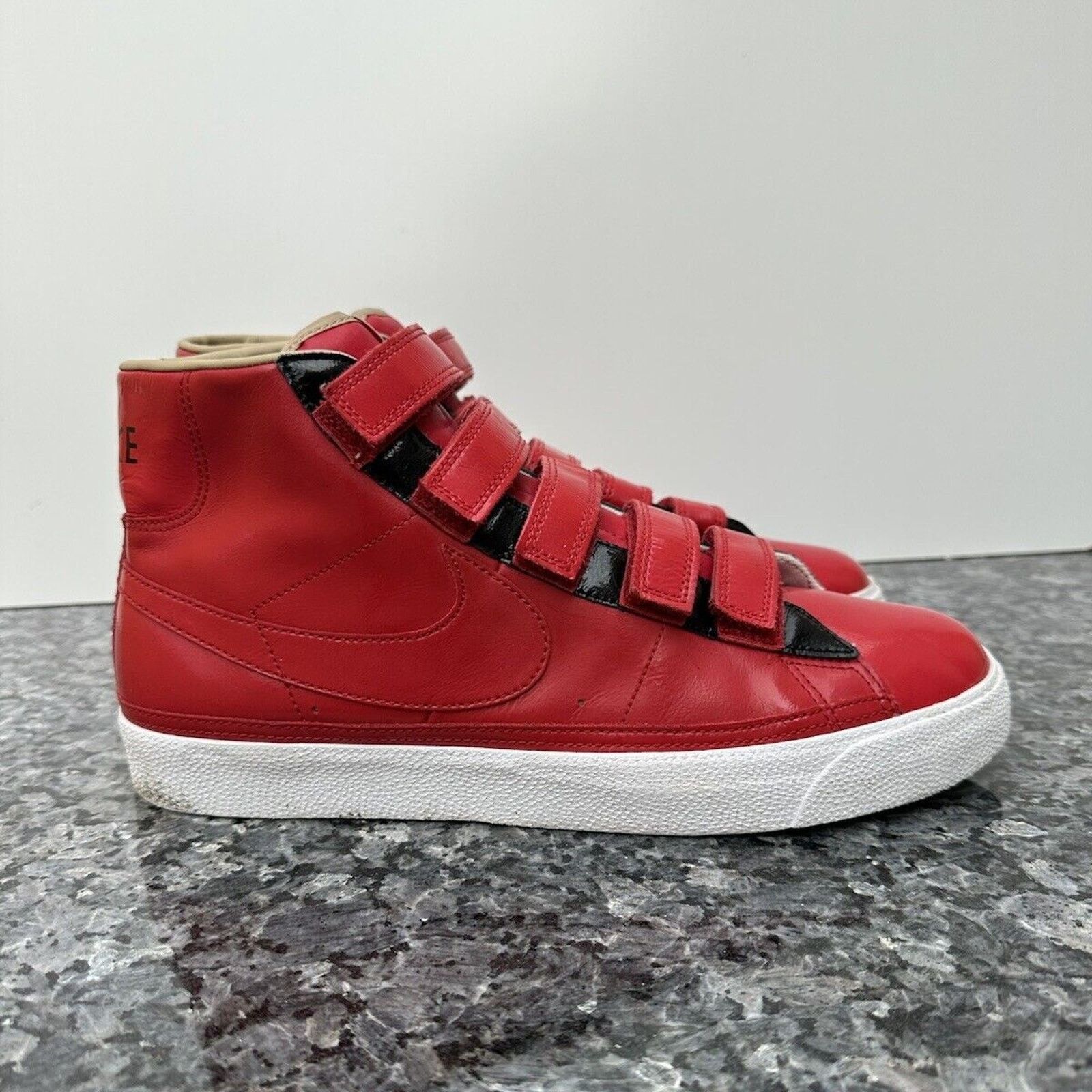 Nike 2009 Nike Blazer AC High Varsity Red Enamel Men’s SZ 11 Size US 11 / EU 44 - 1 Thumbnail