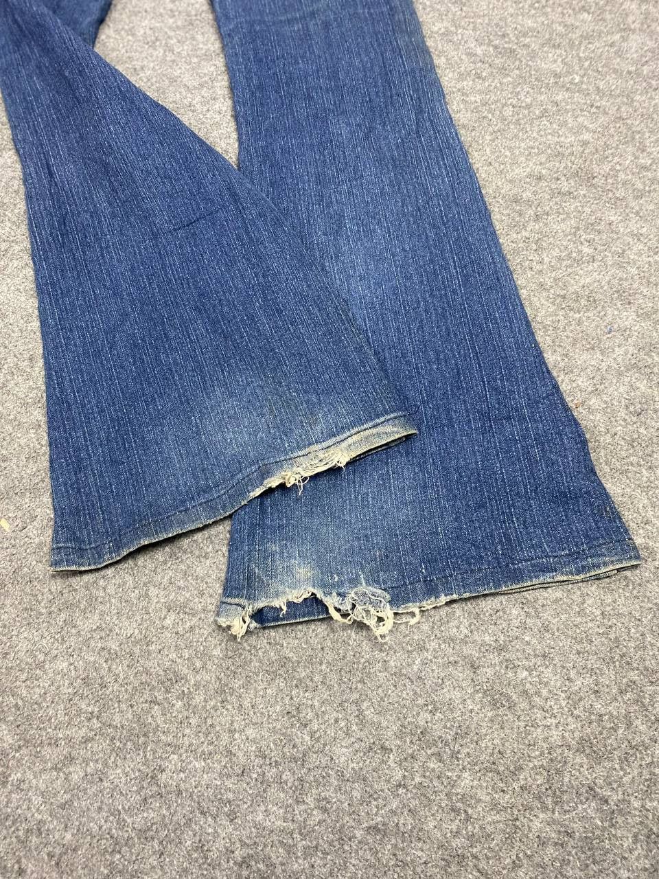 Vintage focus design by italy bootcut flare denim nice design Size 33" - 5 Thumbnail