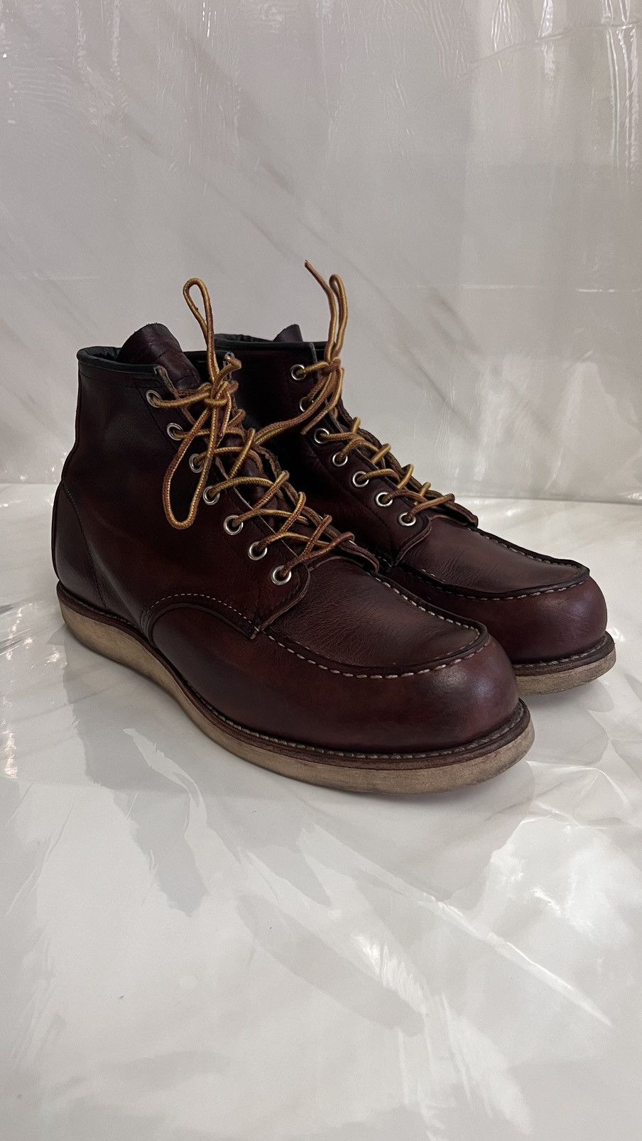 Red Wing Red wing #8138 classic moc toe brown leather boot size 10 D Size US 10 / EU 43 - 1 Thumbnail