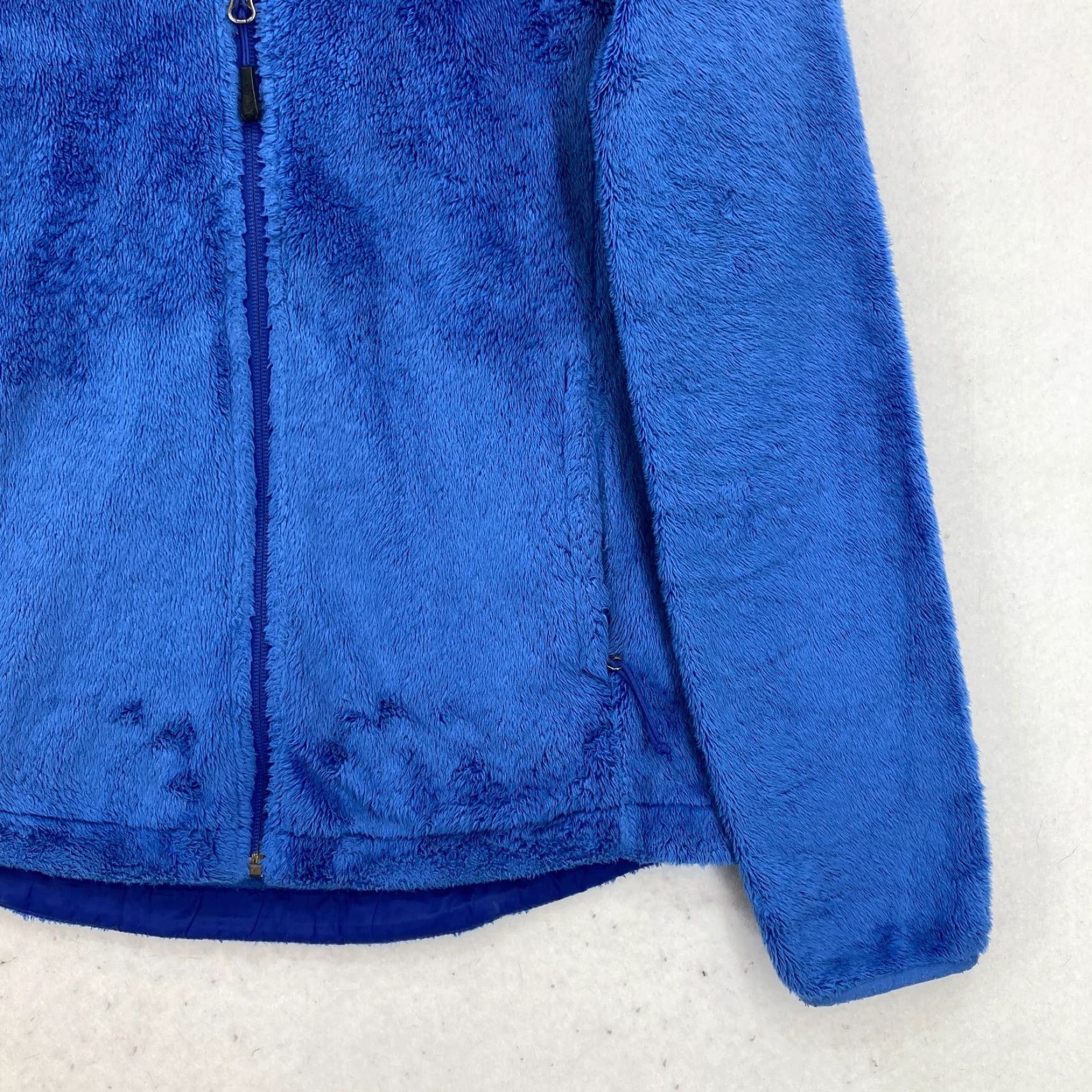 The North Face The North Face Full Zip Fleece Jacket Women's Small Blue Embroidered Zip Pockets Size S / US 4 / IT 40 - 3 Thumbnail