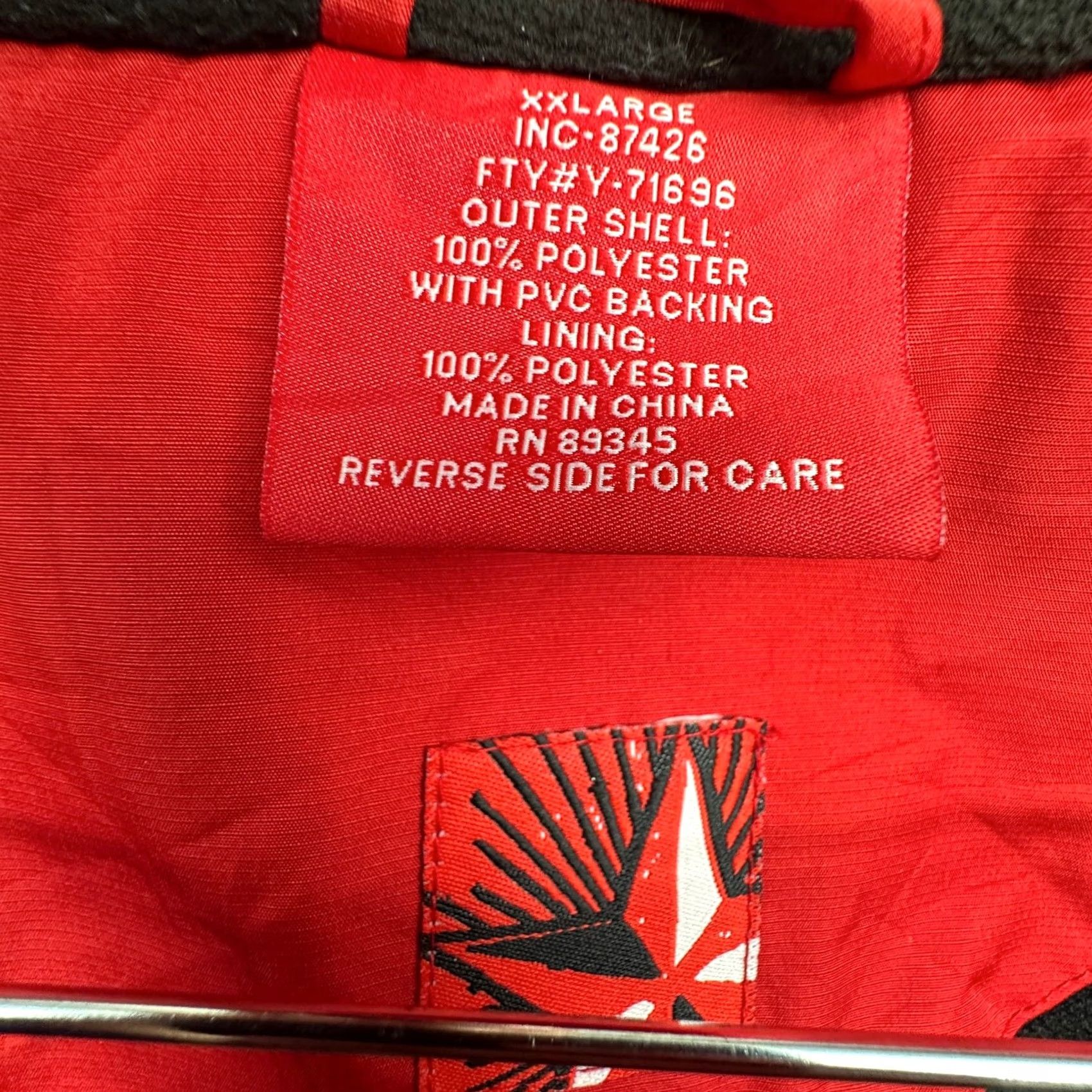 Marlboro VINTAGE Marlboro Red Star Jacket Mens XXL Shell Hooded Hiking Ski NO ZIPPER Long Pockets Solid Outdoor Casual Fall Spring Winter Size US XXL / EU 58 / 5 - 3 Thumbnail