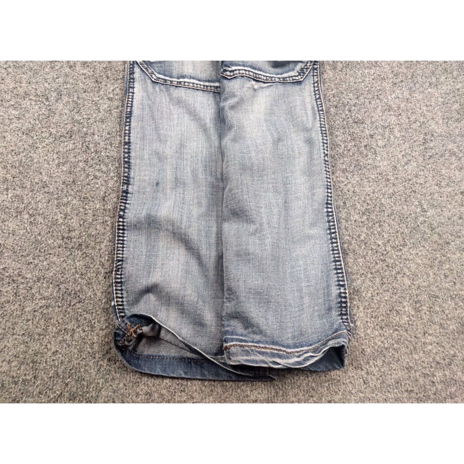 If Six Was Nine VINTAGE Kosmo Lupo Denim Jeans 32 34 Blue 5-Pocket Design Regular Fit Men's Y2K 90s Cowboy USA Vintage Opium Kosmo Size US 32 / EU 48 - 5 Thumbnail