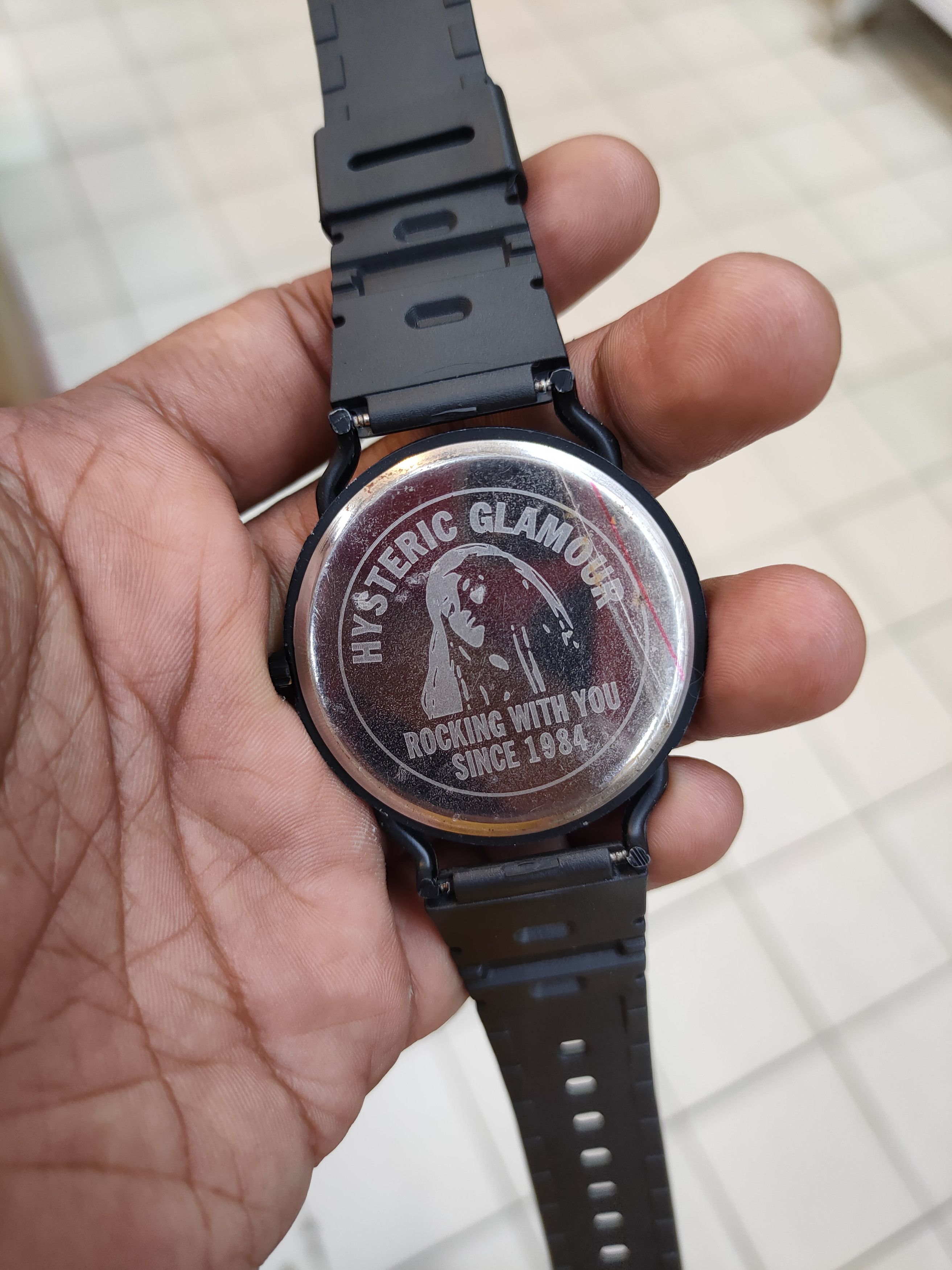 Hysteric Glamour DL Hysteric Glamour watch rocking with you since 1984 Size ONE SIZE - 9 Thumbnail