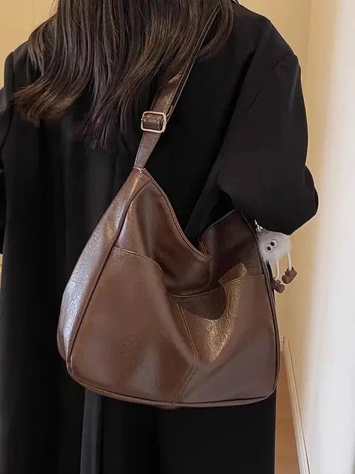 Designer × Japanese Brand Retro y2 versatile shoulder bag for women brown Size ONE SIZE - 4 Thumbnail