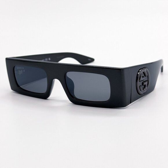 Gucci NEW GUCCI SUNGLASSES GG1646S 006 GRAY UNISEX EYEWEAR GUCCI Size ONE SIZE - 4 Thumbnail