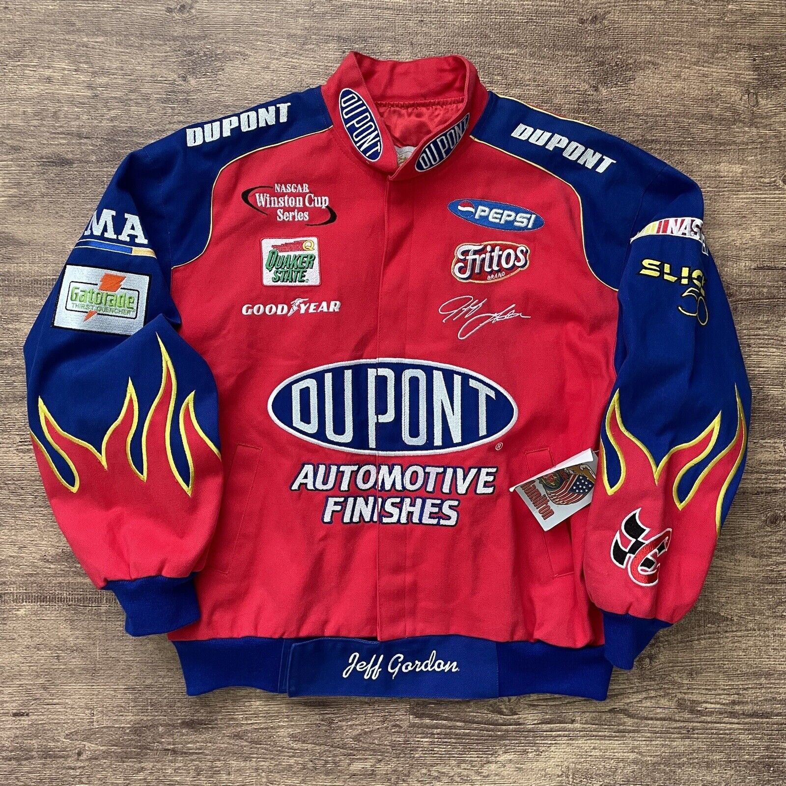 Jeff Hamilton × NASCAR × Vintage Vintage Jeff Gordon NASCAR Jeff Hamilton Jacket NWT Large Size US L / EU 52-54 / 3 - 1 Thumbnail