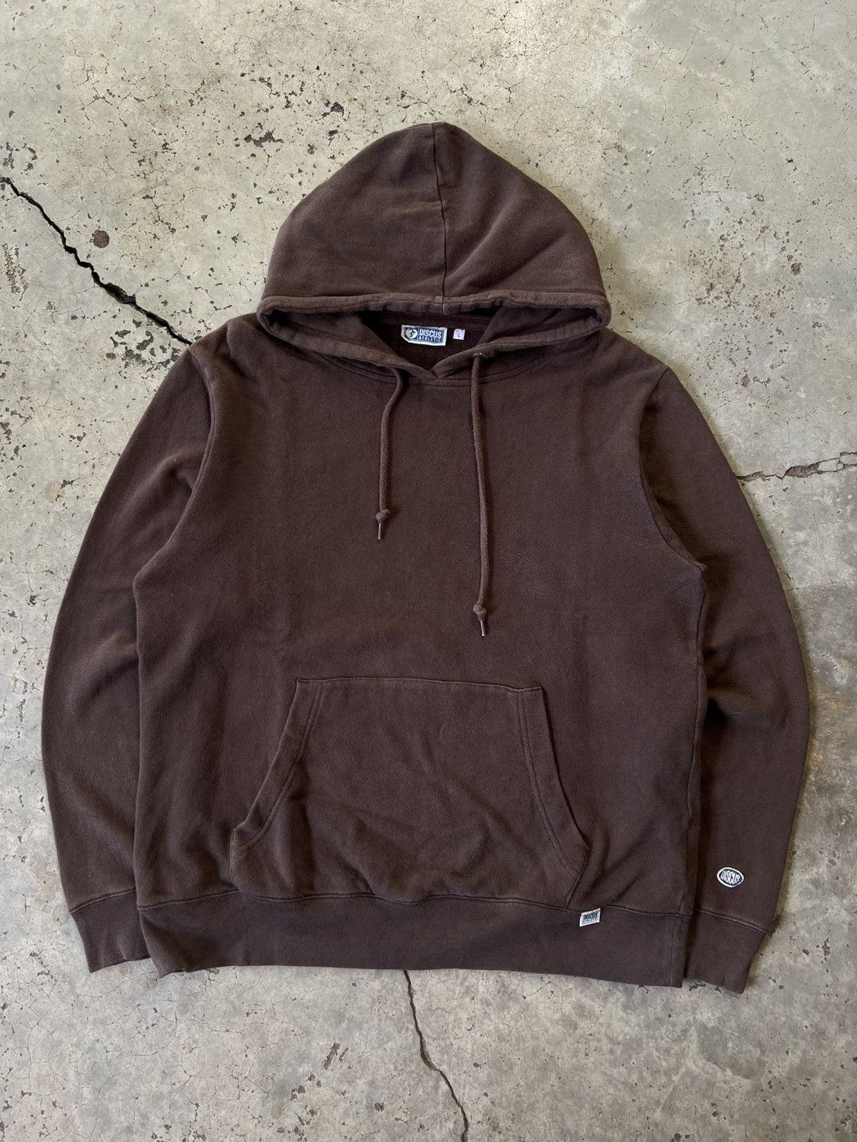 Vintage Vintage 90s Discus Blank Hoodie Size US M / EU 48-50 / 2 - 3 Thumbnail