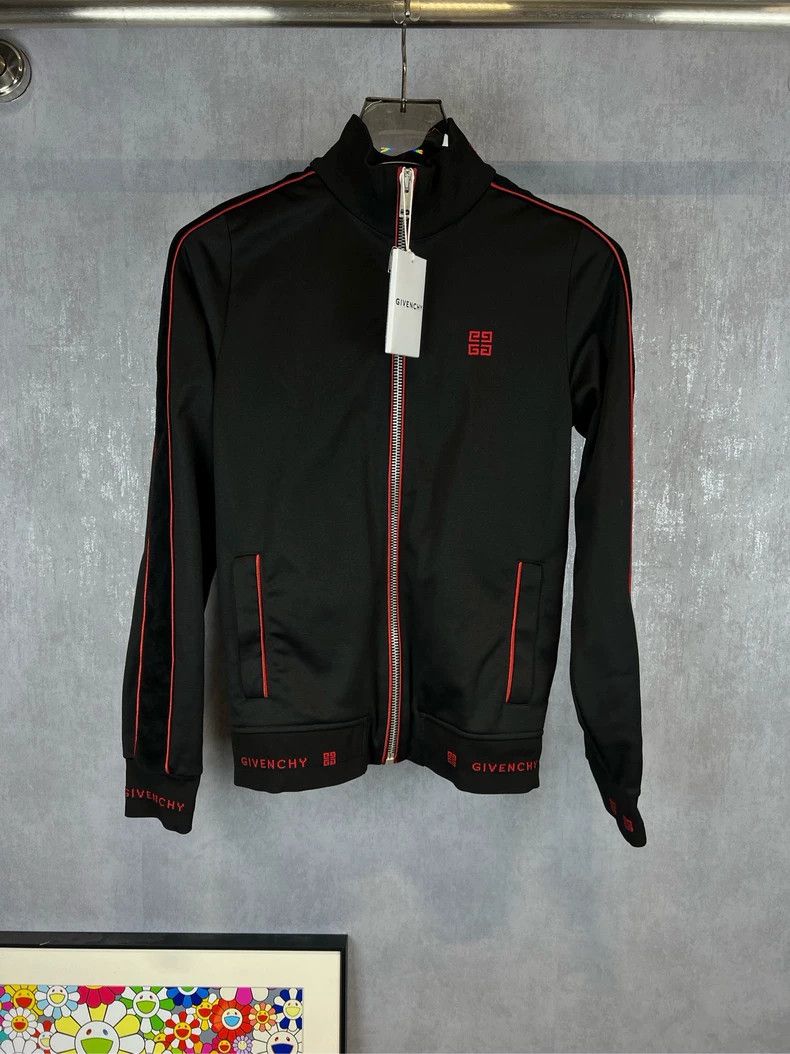 Givenchy Givenchy Embroidered Logo Zip Jacket - dmc Size US XS / EU 42 / 0 - 1 Thumbnail