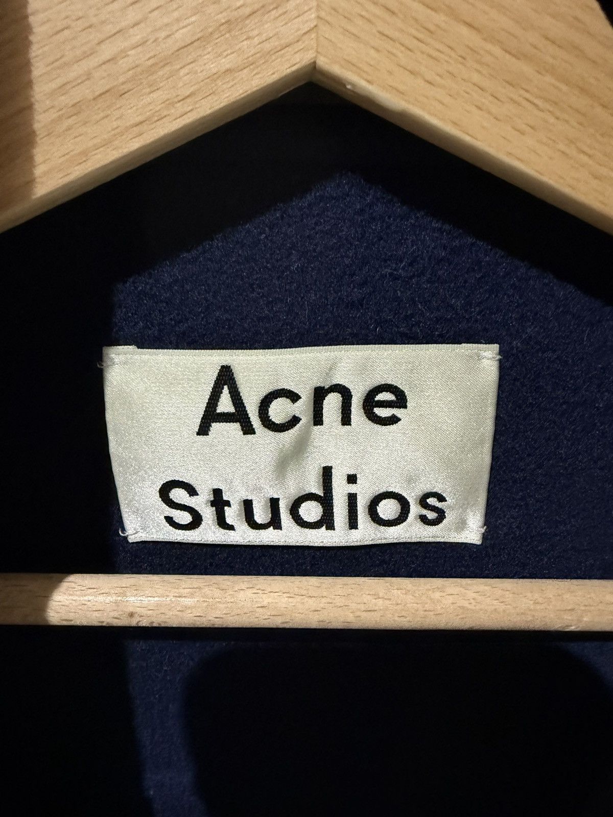 Acne Studios Acne studios wool jacket dark blue Size US S / EU 44-46 / 1 - 3 Thumbnail