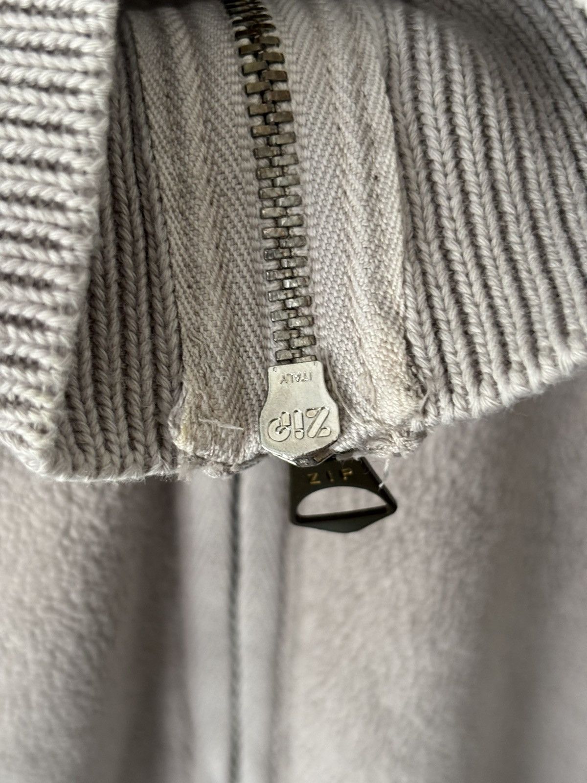 Stone Island AW06 STONE ISLAND DENIMS QUARTER ZIP FLEECE SWEATSHIRT (S) Size US S / EU 44-46 / 1 - 8 Thumbnail