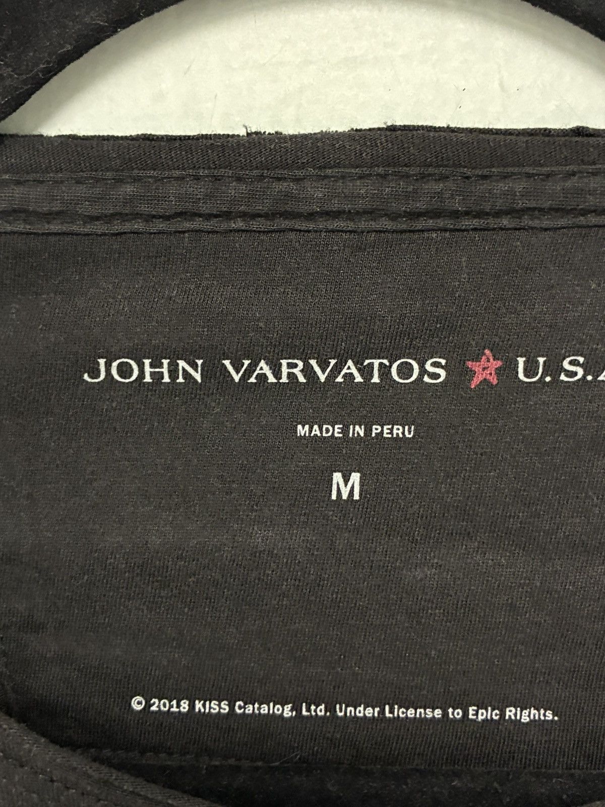 John Varvatos Iconic legendary kiss tee. Medium Size US M / EU 48-50 / 2 - 4 Thumbnail