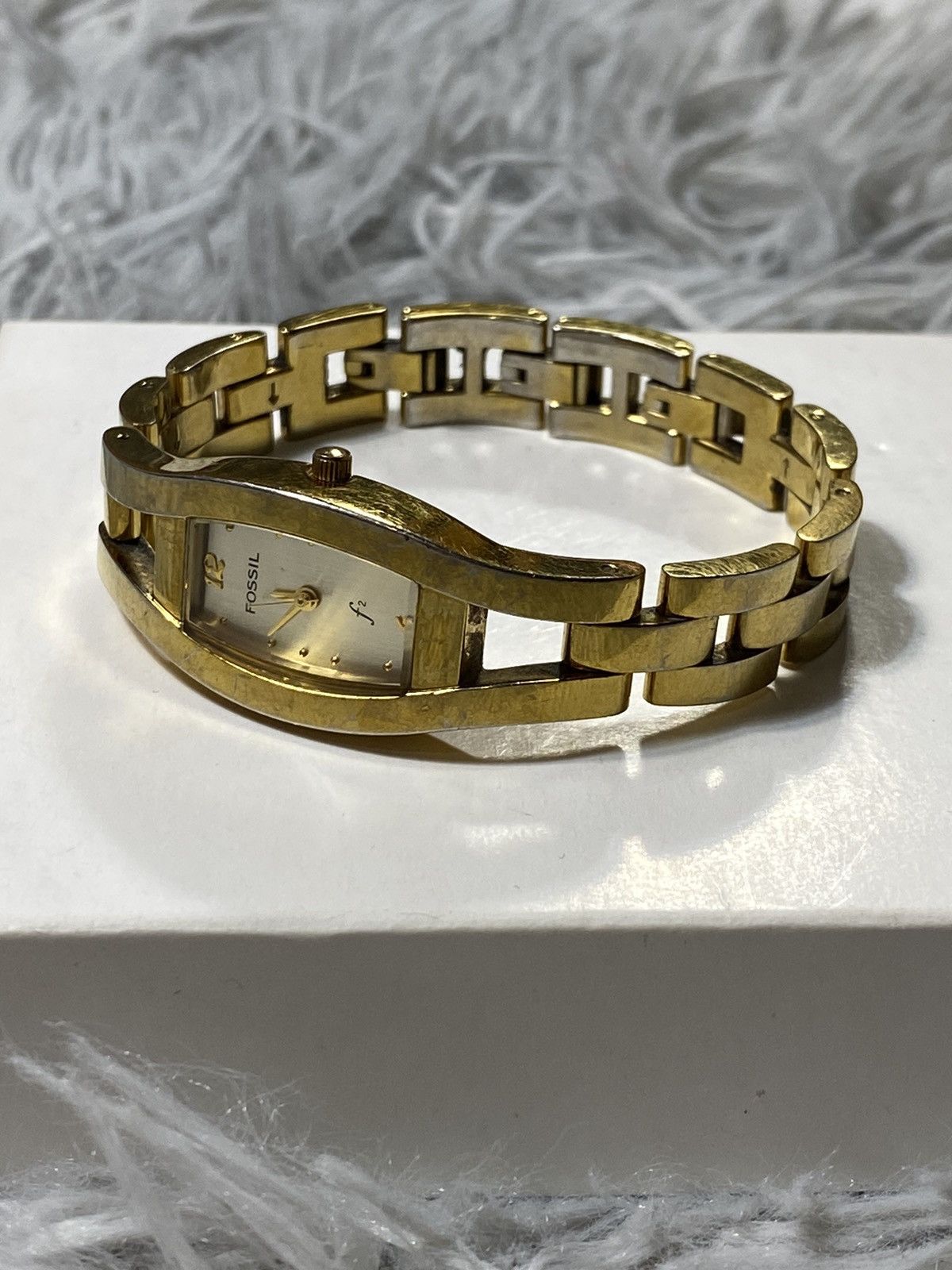 Fossil Fossil Gold-Tone Bracelet Watch - Japanese Brand Size ONE SIZE - 6 Thumbnail