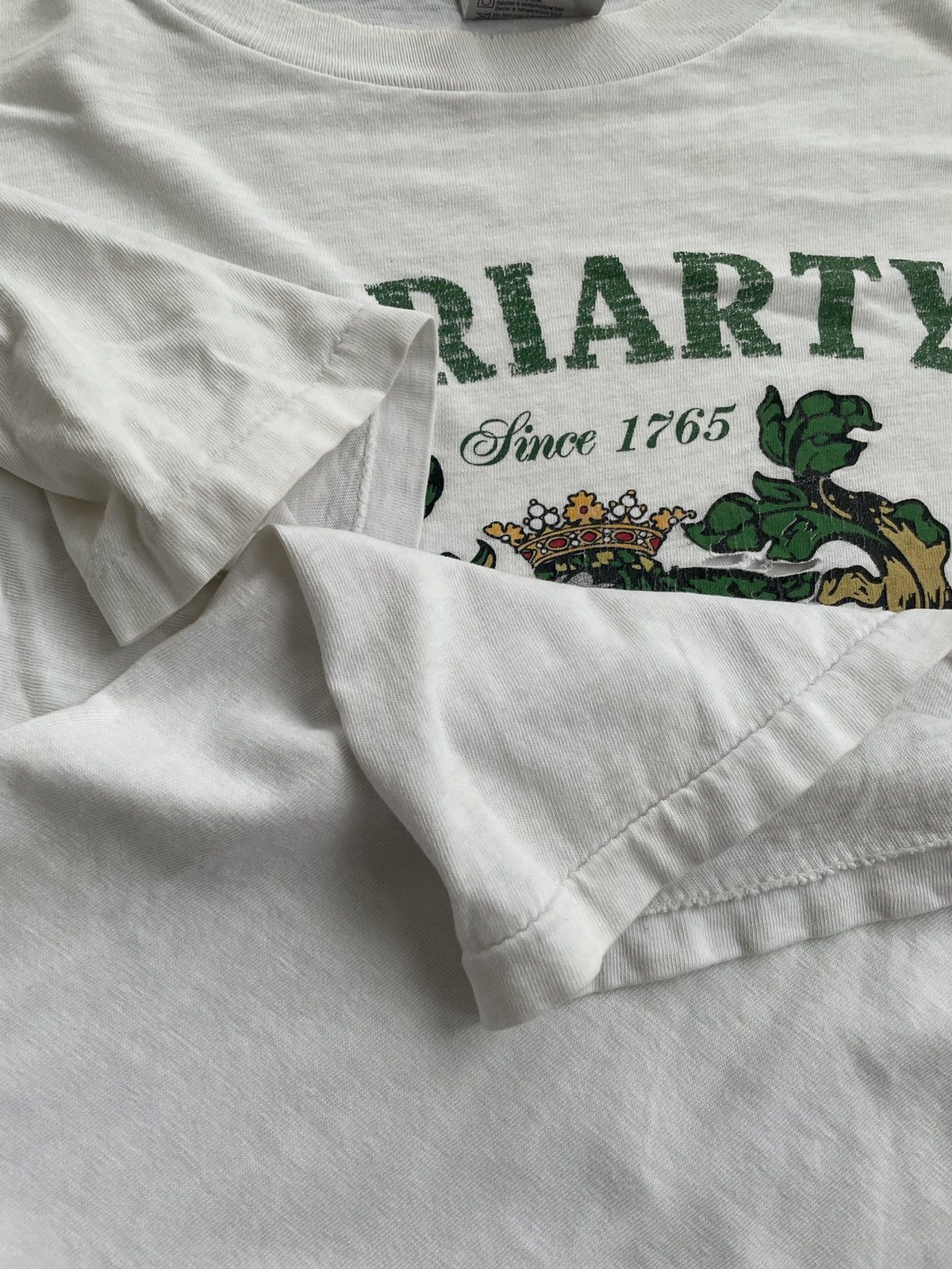 Vintage VINTAGE 90s MORIARTY’S PUB IRELAND DISTRESSED TEE Size US XL / EU 56 / 4 - 3 Thumbnail