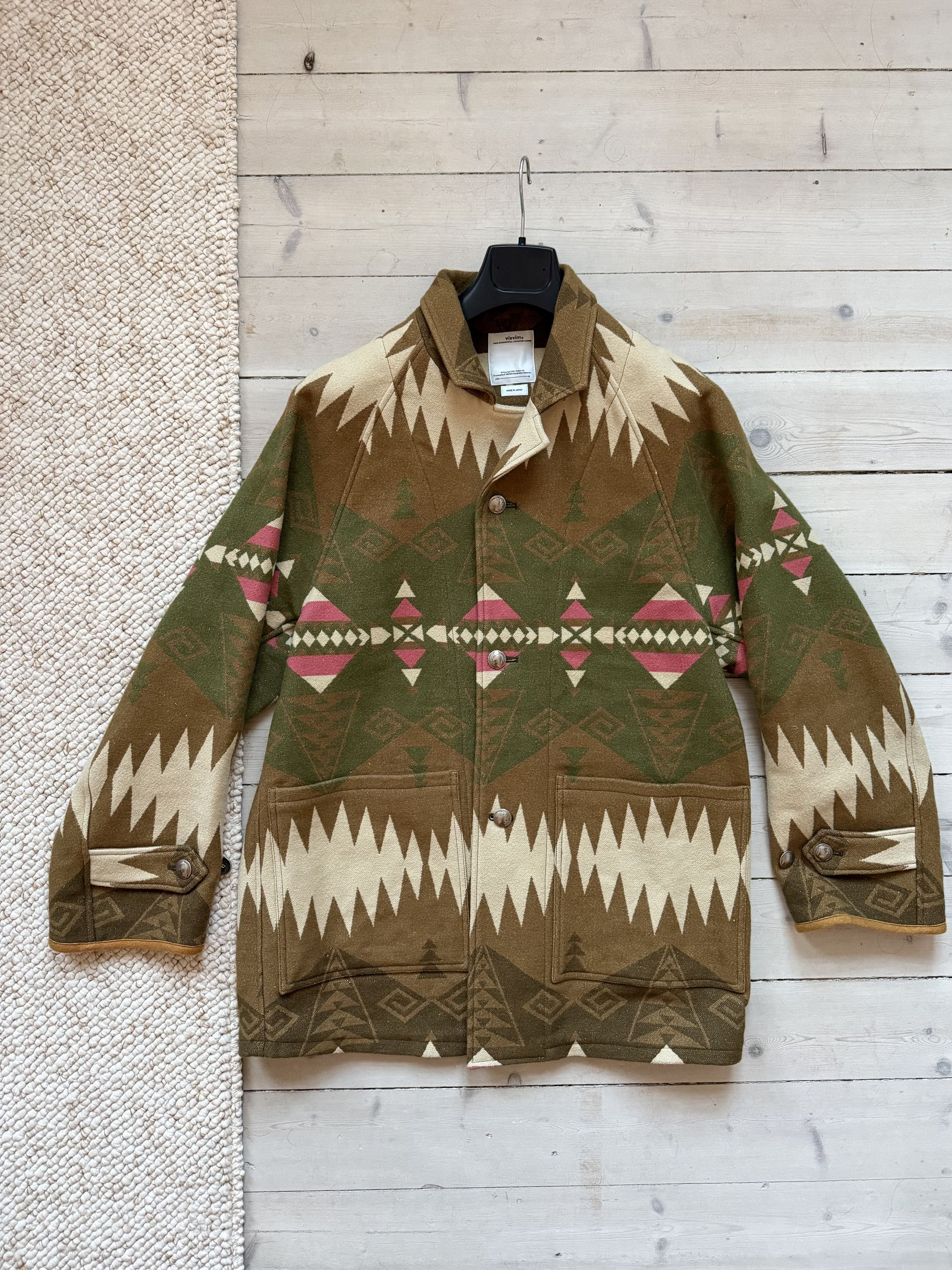 Visvim Visvim Hopiland Coat Native Blanket | Grailed
