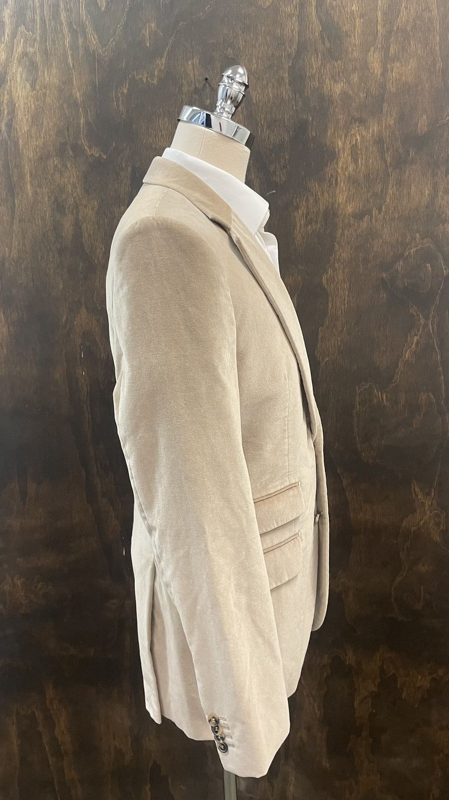 Hugo Boss Ticket Pocket Velvet Jacket Size 38R - 5 Thumbnail