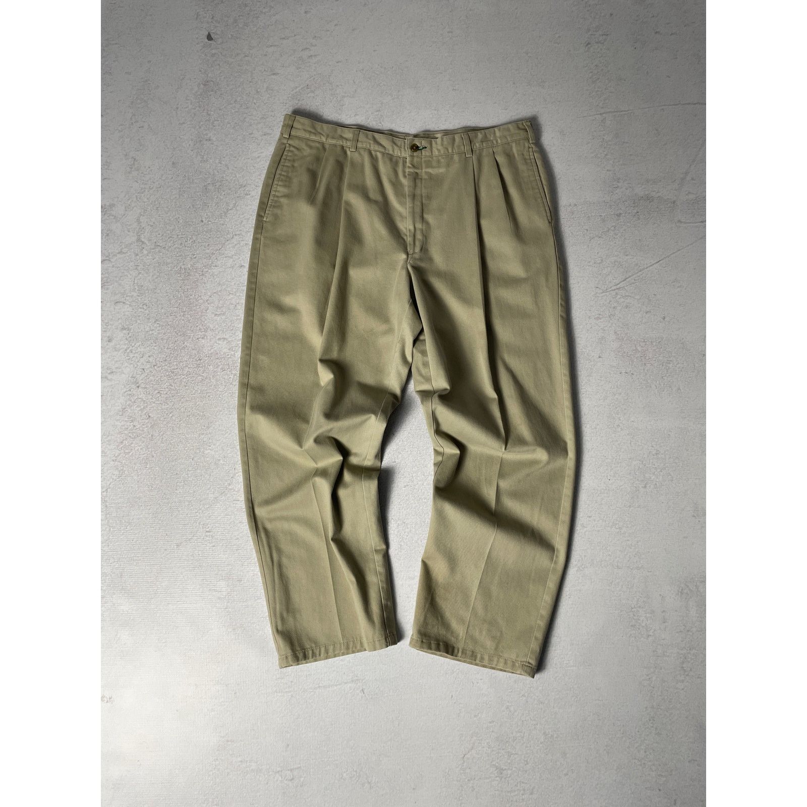 Tommy Hilfiger Vintage Tommy Hilfiger Khaki Brown Pants - Men's 40Wx30L Size US 40 / EU 56 - 1 Thumbnail