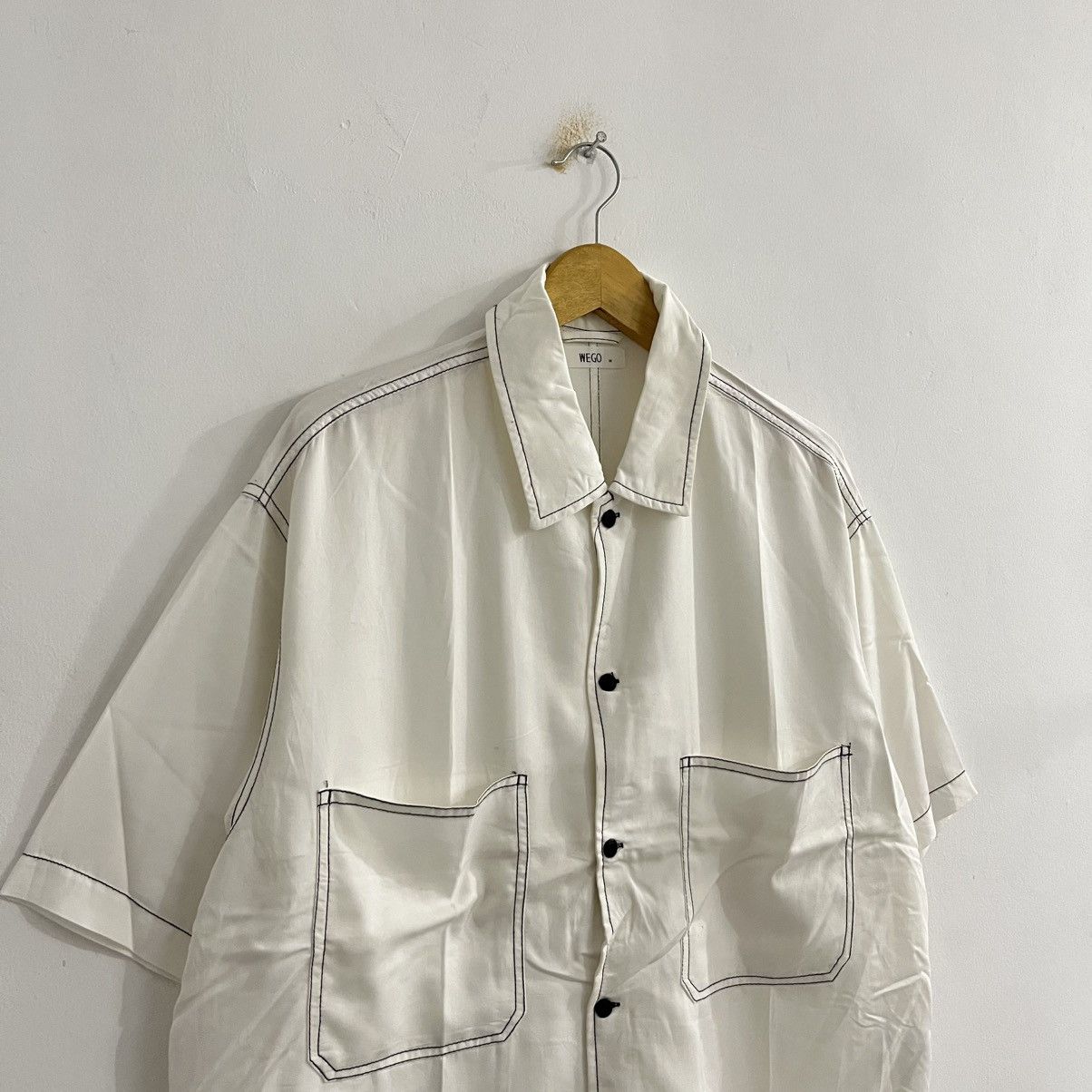 Japanese Brand Wego City Boy Oversized Shirt Size US M / EU 48-50 / 2 - 3 Thumbnail