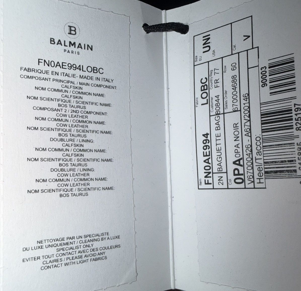 Balmain Balmain Mini Anthem bag Size ONE SIZE - 9 Thumbnail