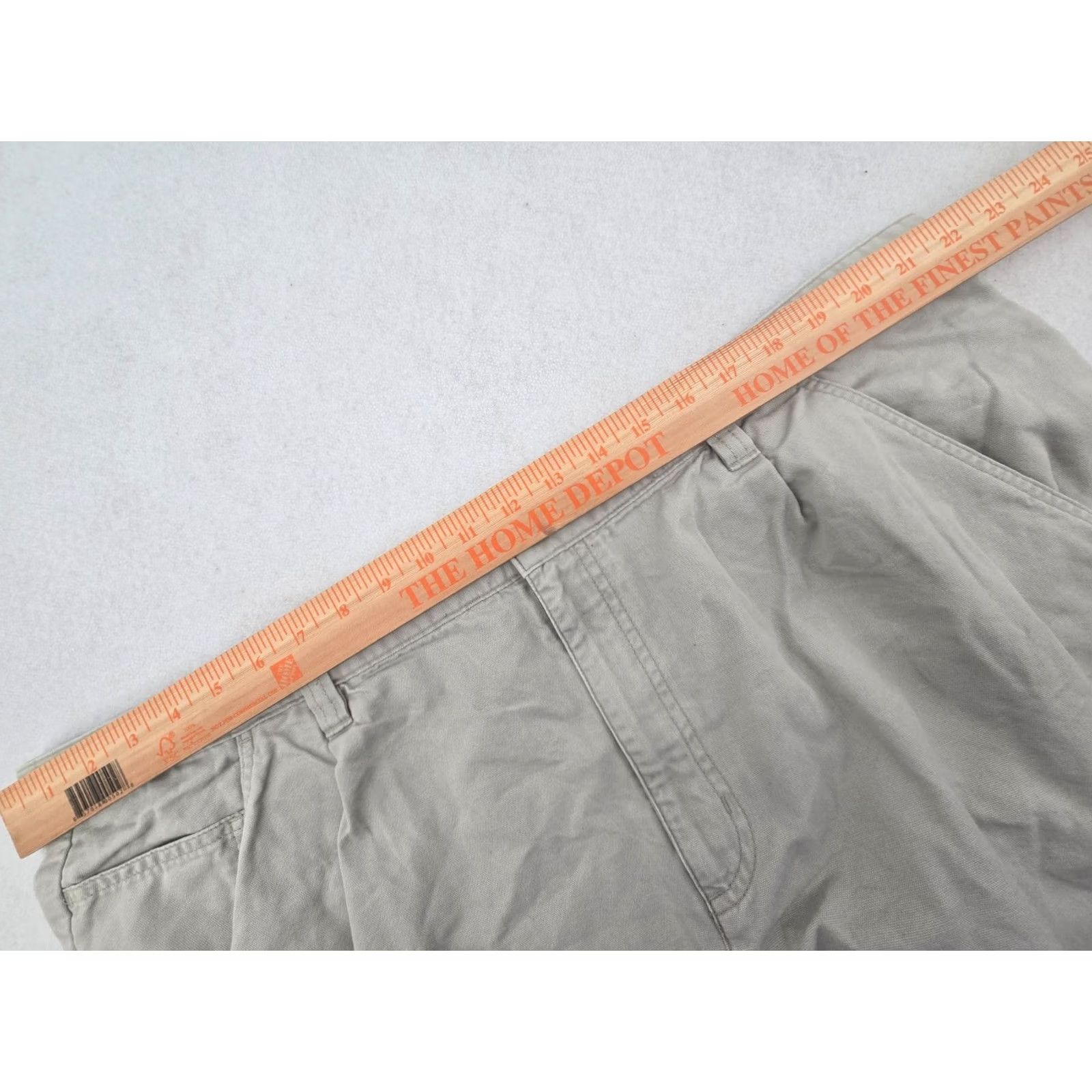 Vintage Columbia Cargo Shorts 44 Beige Canvas Outdoors Flat Front Hiking Men Size US 44 / EU 60 - 3 Thumbnail