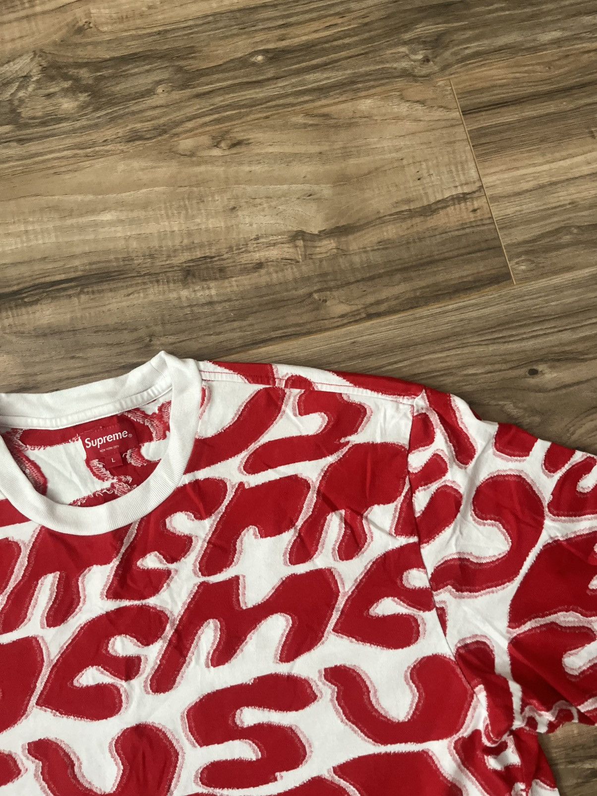 Supreme Supreme Stacked Intarsia S/S Top Size US L / EU 52-54 / 3 - 5 Thumbnail