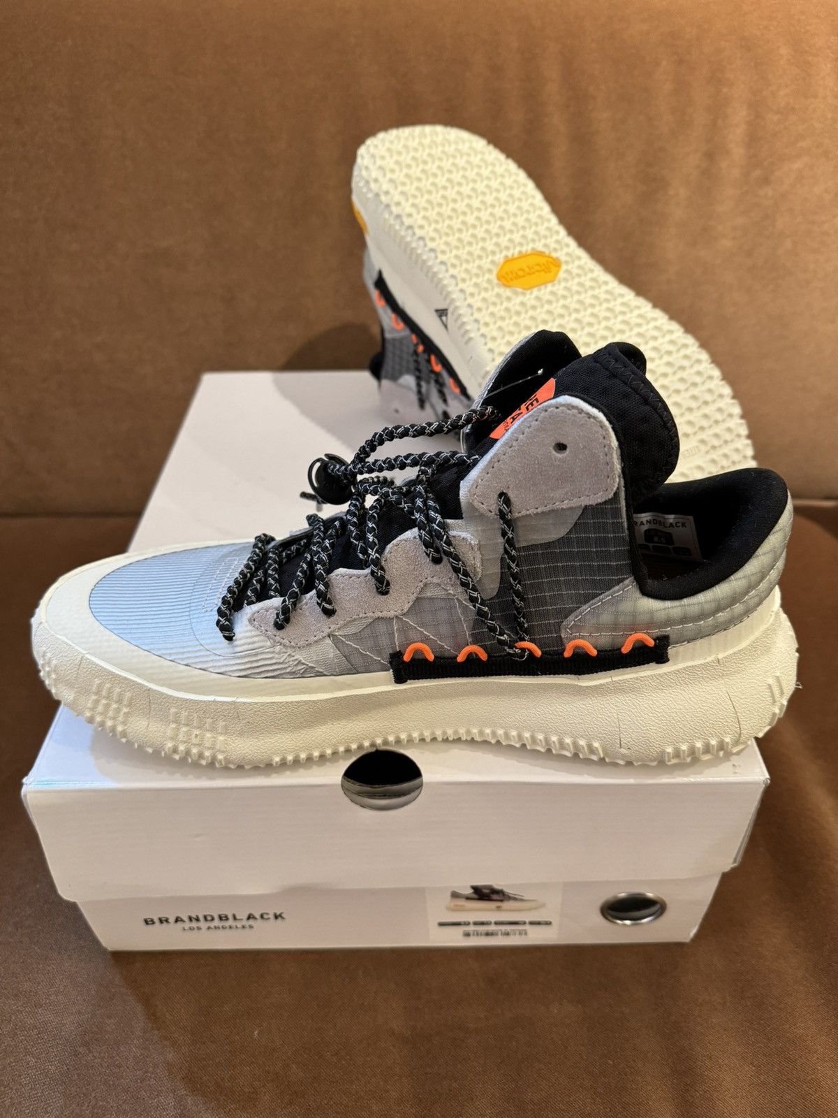 •DS• BRANDBLACK Running Sneaker in Black/White • 10.5M /12W Brandblack Brandblack Los Angeles Villan Dirty | Grailed main image 4