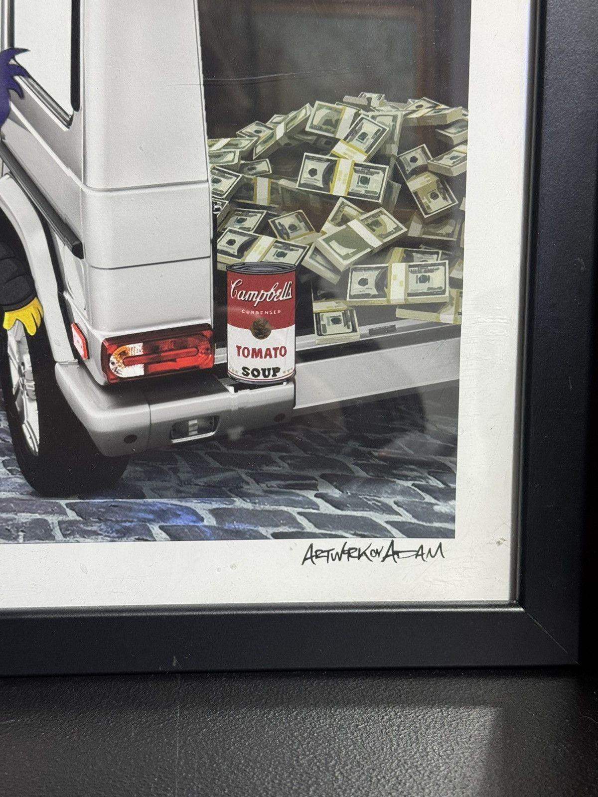 Other Art Work By Adam “Finders Keepers” #110/250 Framed Print Size ONE SIZE - 4 Thumbnail