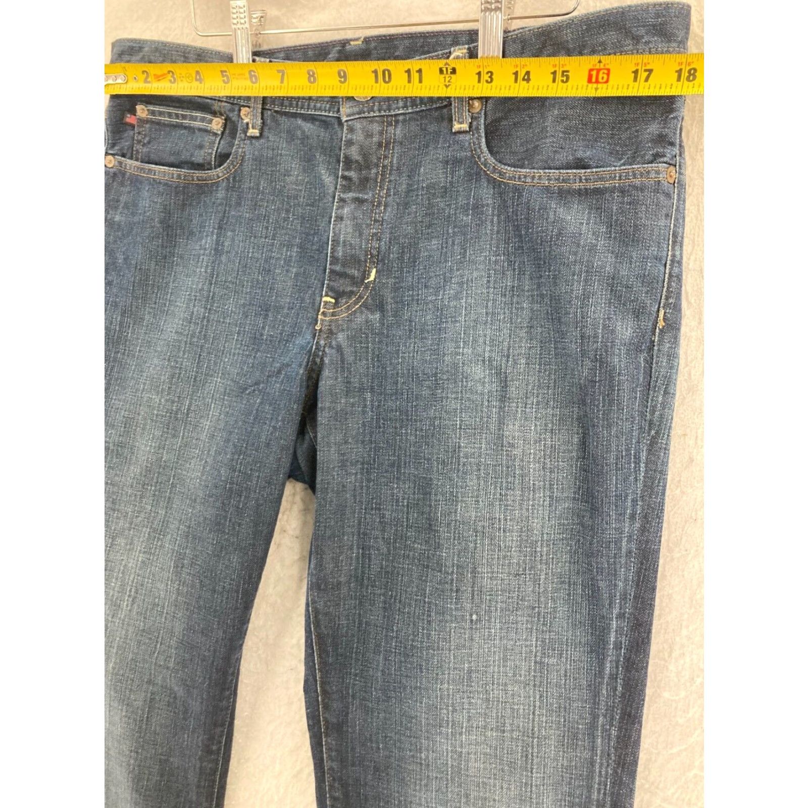 Ralph Lauren Ralph Lauren Jeans Womens 14 Blue Bootcut 100% Cotton Denim Pants Regular Rise Mid Blue Size 36" / US 14 / IT 50 - 2 Thumbnail