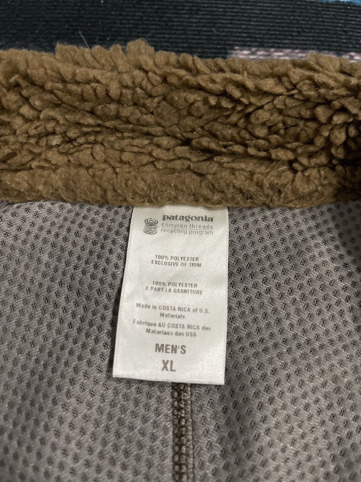 Patagonia Vintage Patagonia Retro X Deep Pile Fleece Jacket Size US XL / EU 56 / 4 - 13 Thumbnail