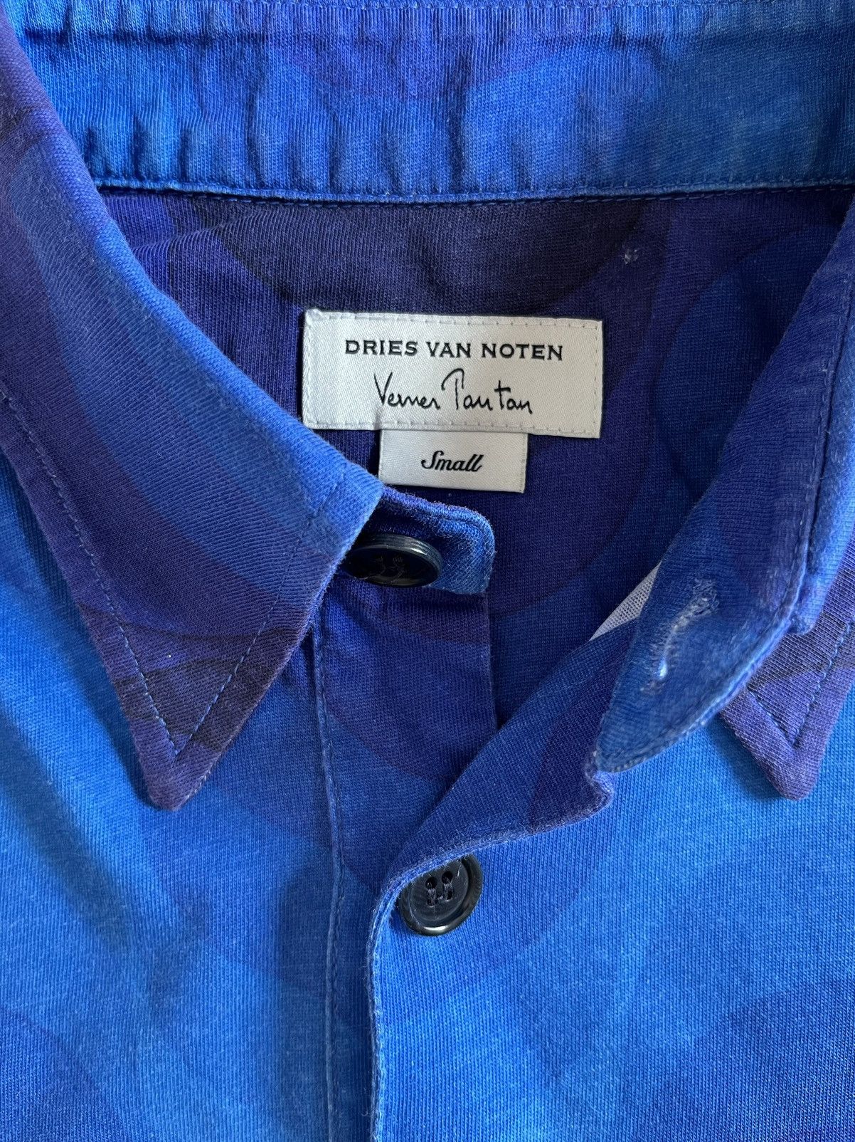 Dries Van Noten Dries van Noten x Verner Panton SS19 Short Sleeve Polo Size US S / EU 44-46 / 1 - 3 Thumbnail