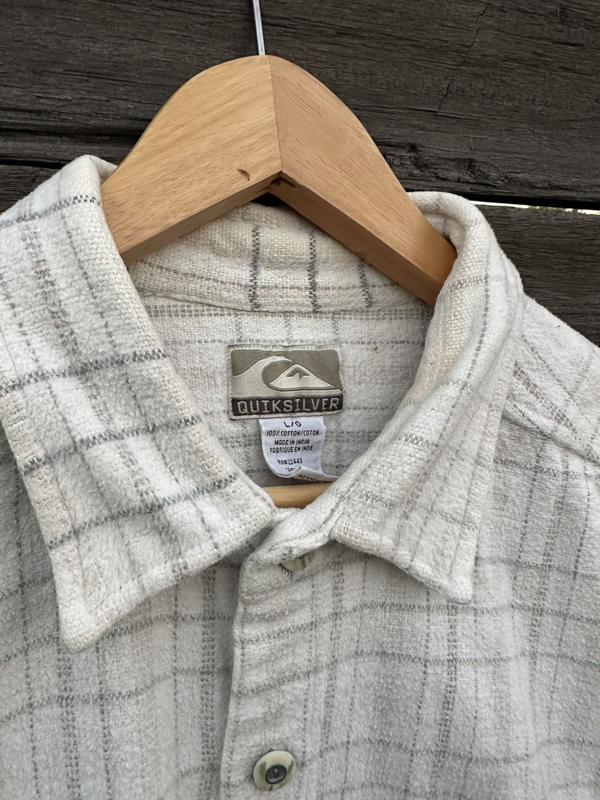 Quiksilver Vintage Quiksilver Heavyweight Flannel Size US XL / EU 56 / 4 - 3 Thumbnail