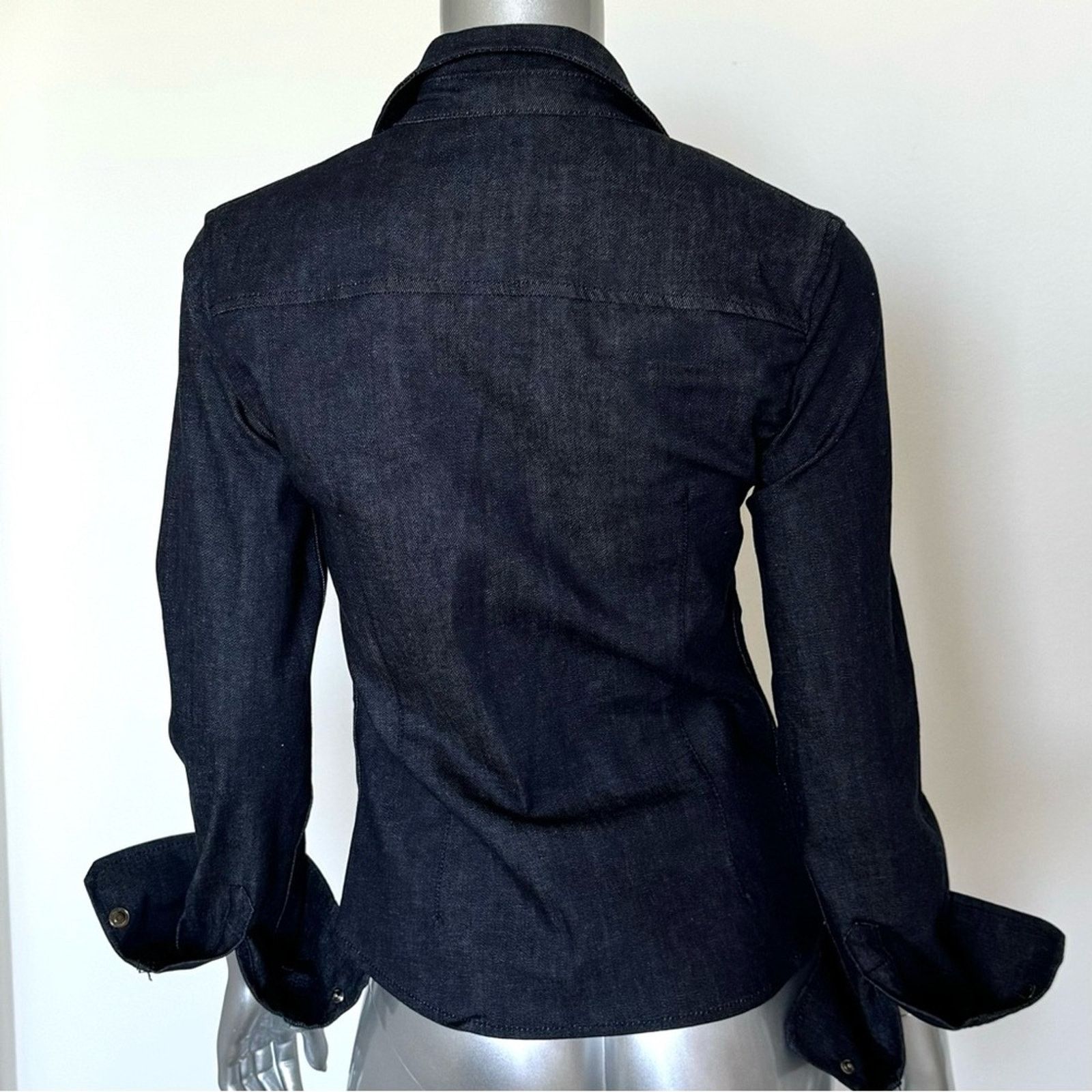 Zara New, ZARA Jeans Shirt, Size S Size S / US 4 / IT 40 - 3 Thumbnail
