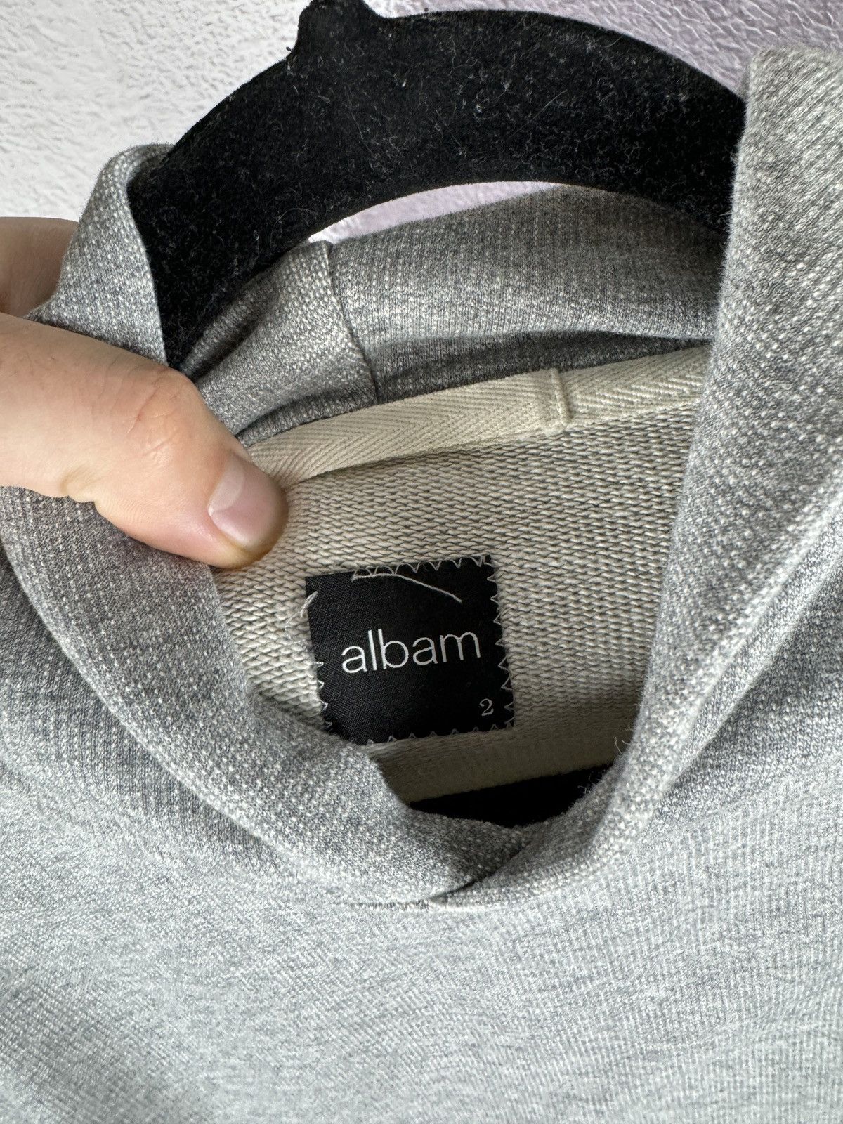 Albam Albam grey basic oversized hoodie Size US M / EU 48-50 / 2 - 12 Thumbnail