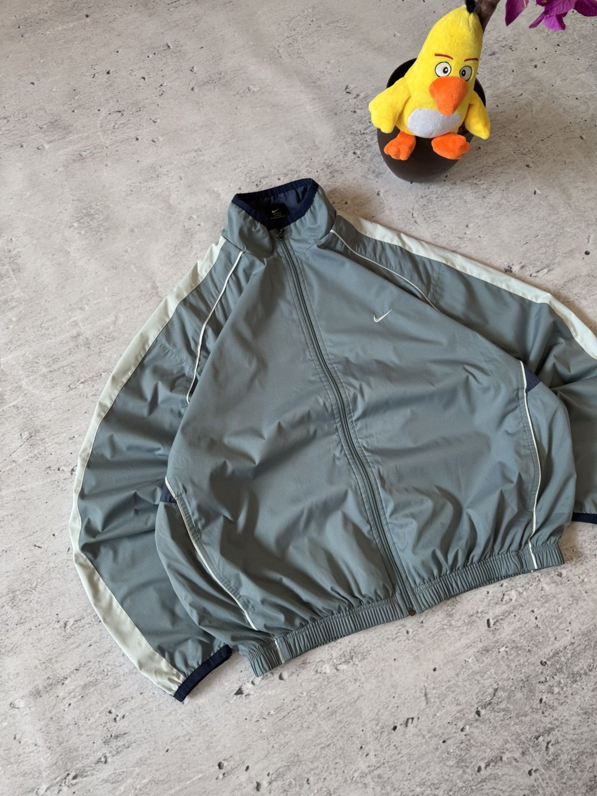 Nike × Vintage NIKE VINTAGE BASIC LOGO OVERSIZE BAGGY LIGHT JACKET Size US L / EU 52-54 / 3 - 2 Thumbnail