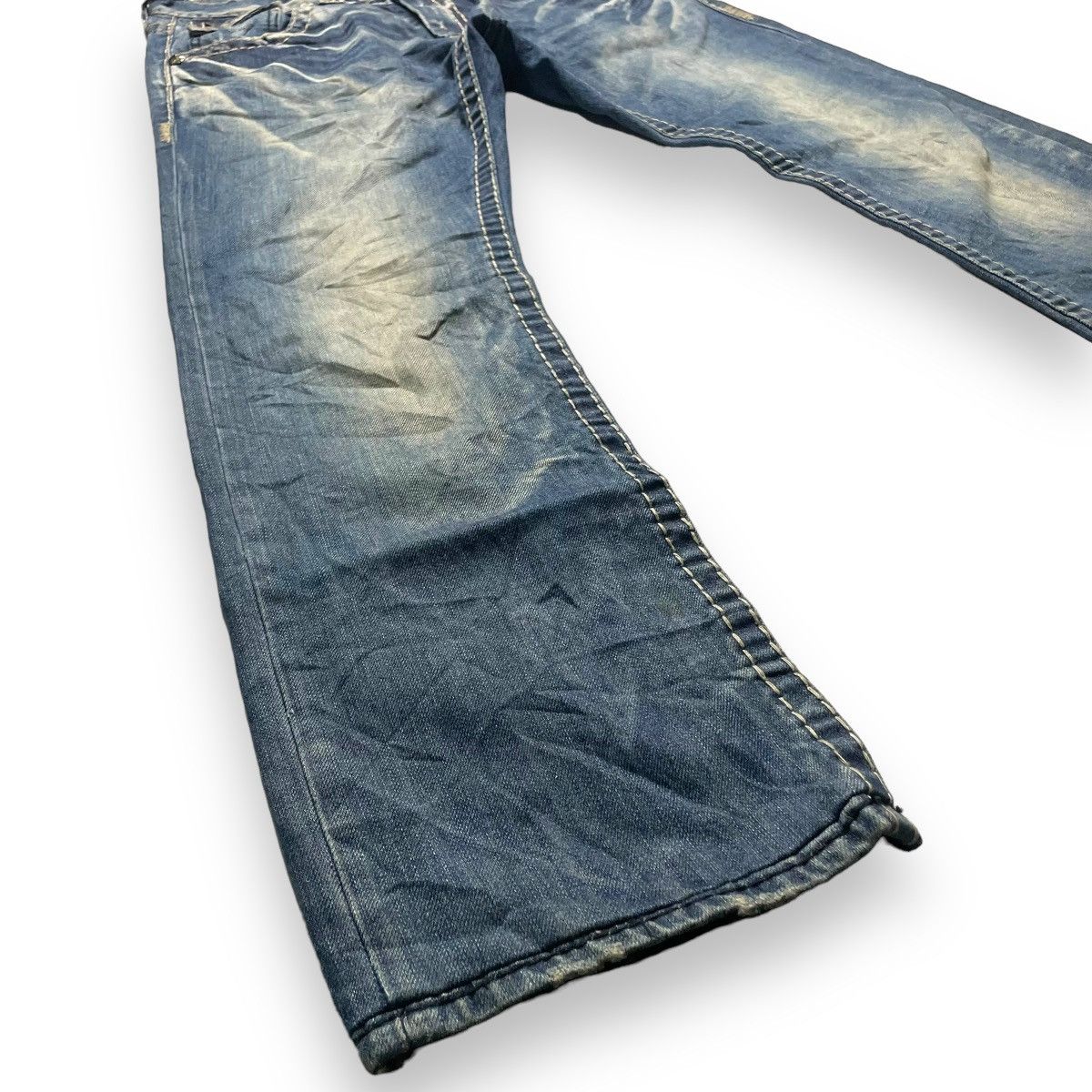 If Six Was Nine VINTAGE BUCKAROO WASHED DENIM PANTS Size US 32 / EU 48 - 6 Thumbnail