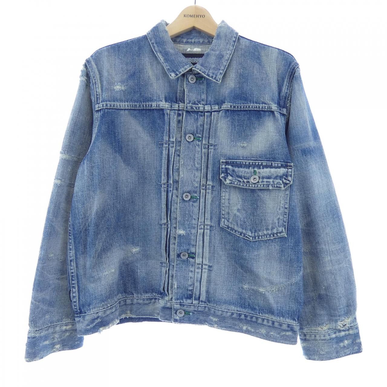 Other Other NEIGHBORHOOD TYPE-A SAVAGE JK Denim Jacket Denim Outerwear 202XBNH-JKM02 DUTY FREE for USA Size ONE SIZE - 1 Thumbnail