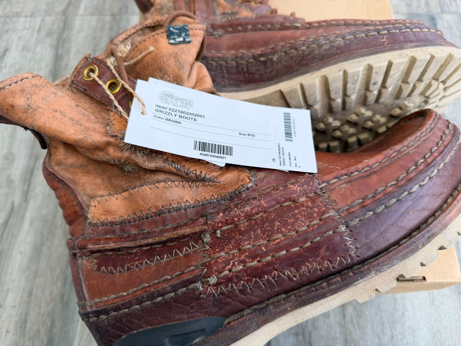 Visvim VISVIM 21AW ICT GRIZZLY BOOTS MUD Size US 10 / EU 43 - 5 Thumbnail