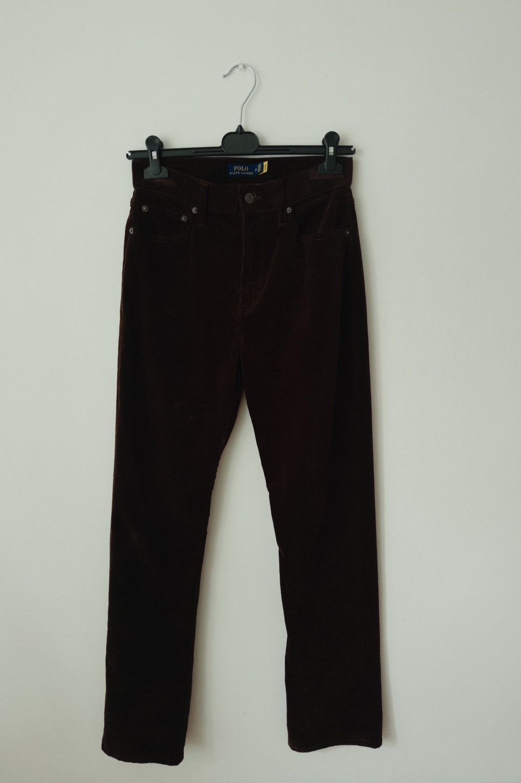Polo Ralph Lauren Polo Ralph Lauren brown velvet pants woman S Size 27" / US 4 / IT 40 - 1 Thumbnail