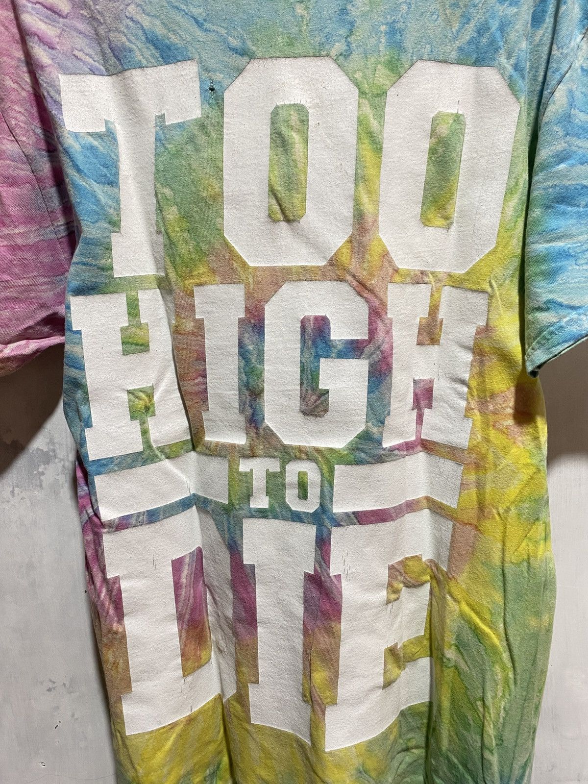 Band Tees Deez nuts hardcore to high to die tie dye tshirt Size US M / EU 48-50 / 2 - 8 Thumbnail